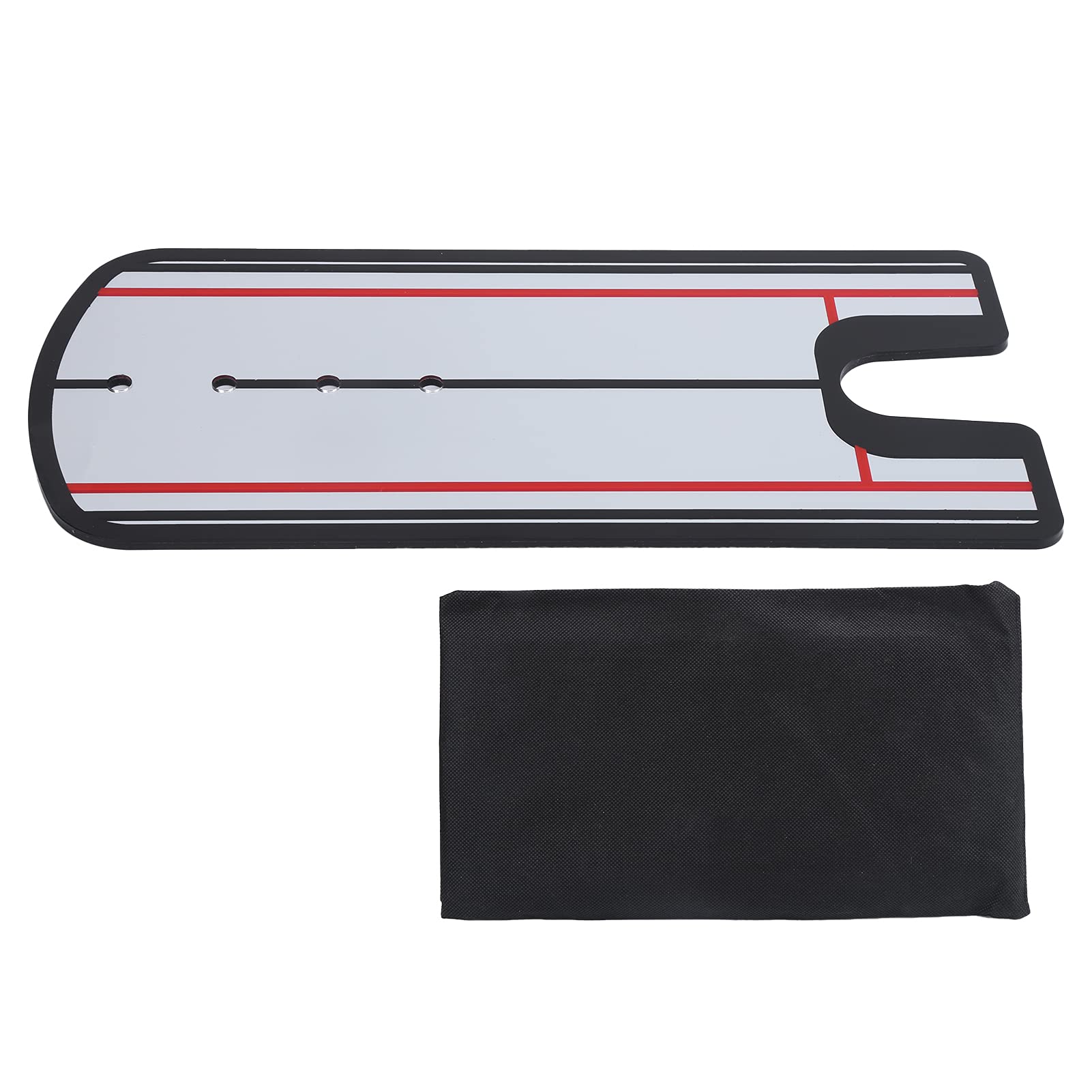 FASJ Golf Putting Mirror - Swing Trainer with Premium Workmanship for Indoor & Outdoor Practice - Perfect for Beginners & Enthusiasts | Improve Your Short Game at Home, Office or Driving Range