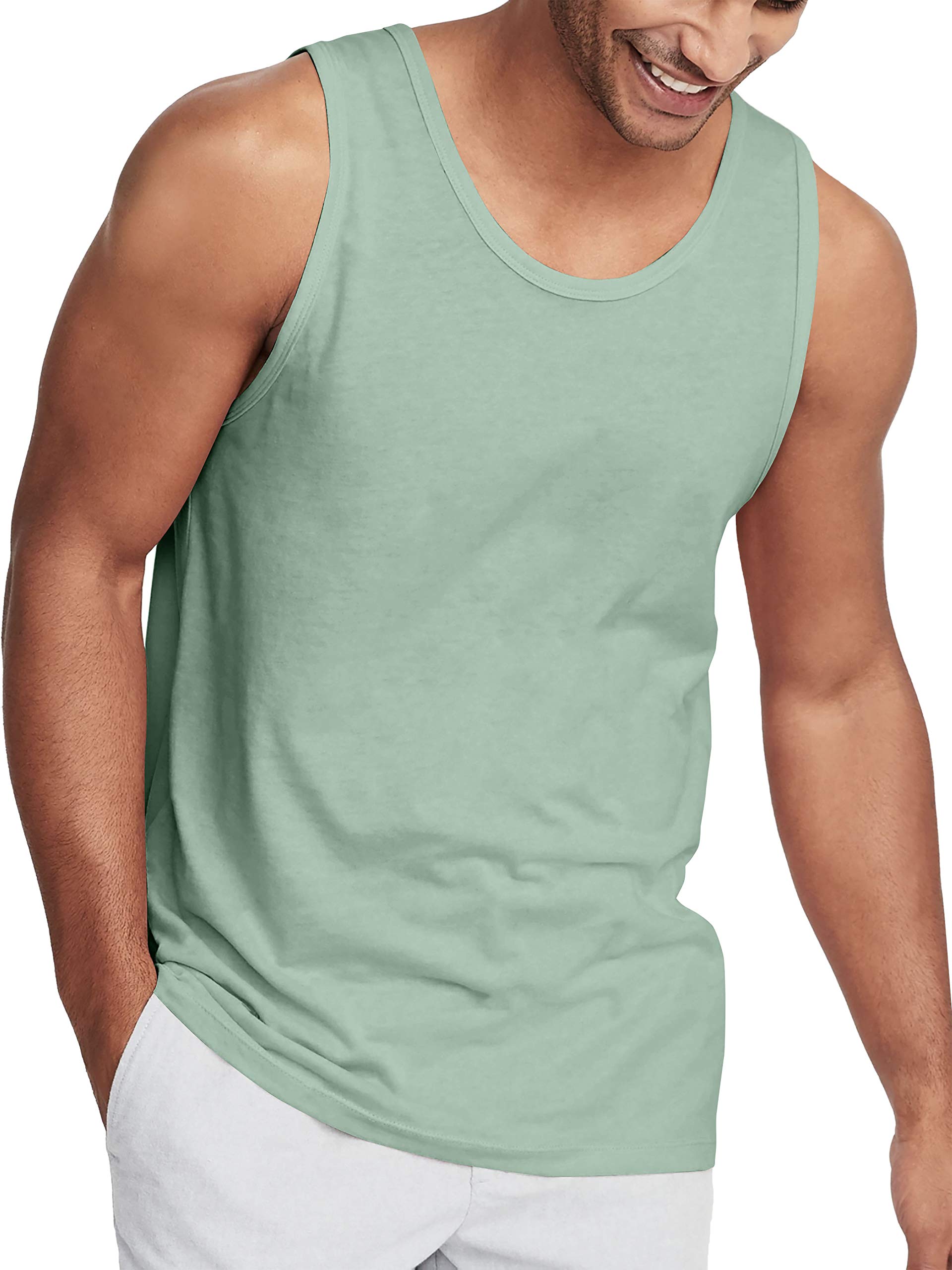 Men's Performance Tank Top - Soft Breathable Gym Shirt for Boxing & Workouts | Muscle Tee for Training, Running & Casual Wear