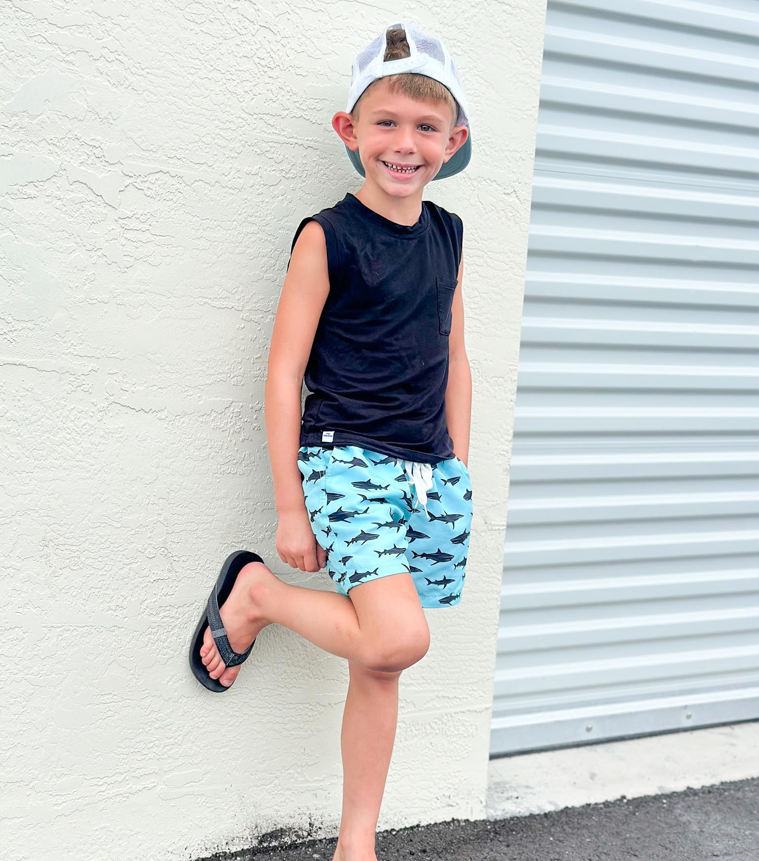 BFUSTYLE Boys Swim Trunks with Liner - Quick Dry Kids Bathing Suit for Pool & Beach