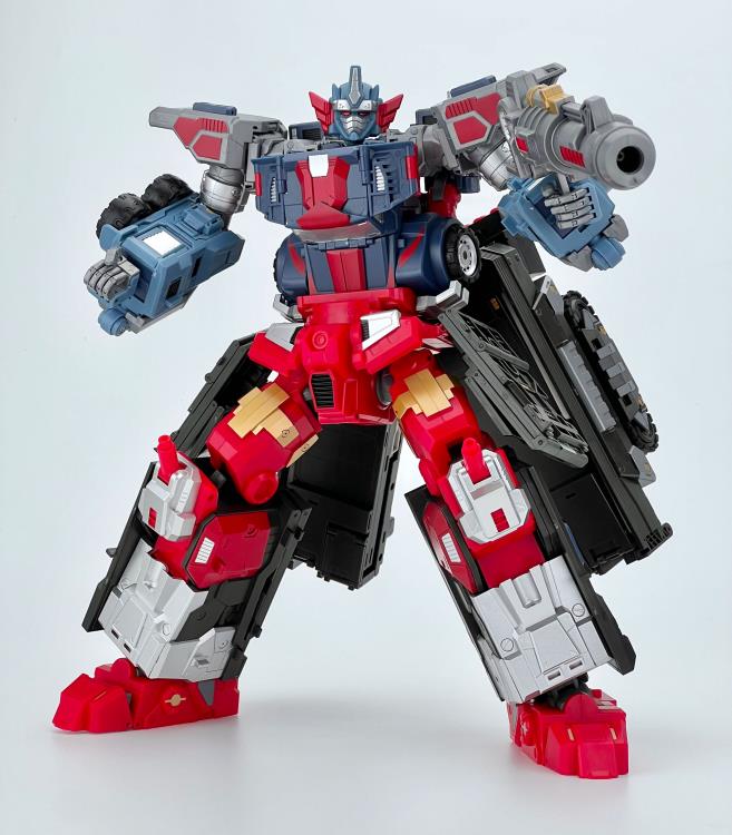 Fans Hobby Master Builder MB-15A Power Commander 6-Inch Collectible Action Figure - Highly Articulated for Dynamic Posing - Perfect for Display, Photography, and Action Figure Enthusiasts