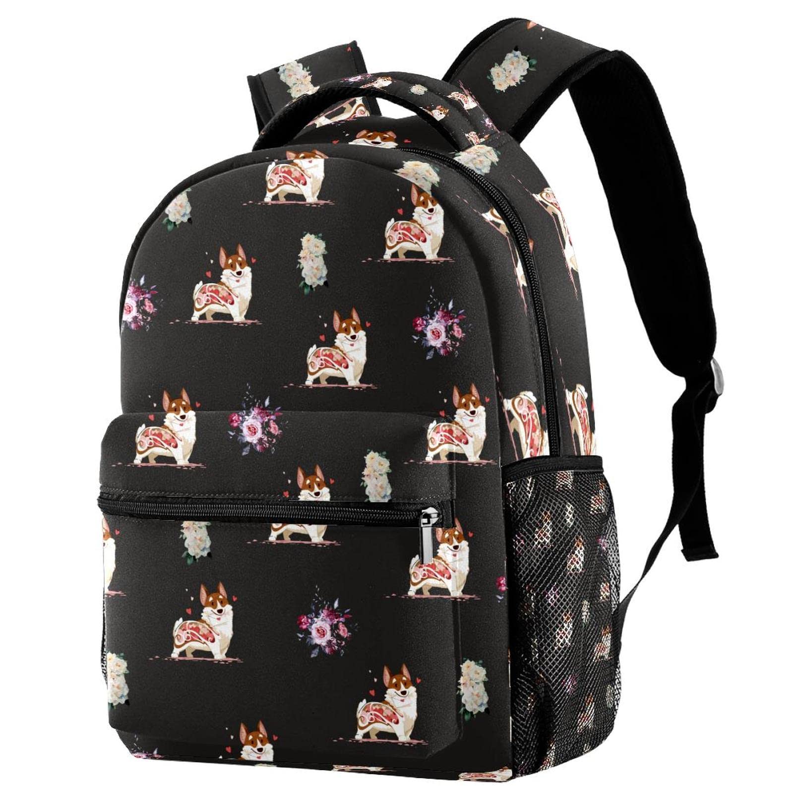 Cute Corgi Sausage Dog Backpack for Kids - Durable School Backpack for Boys & Girls - Perfect for School, Travel & Daily Use