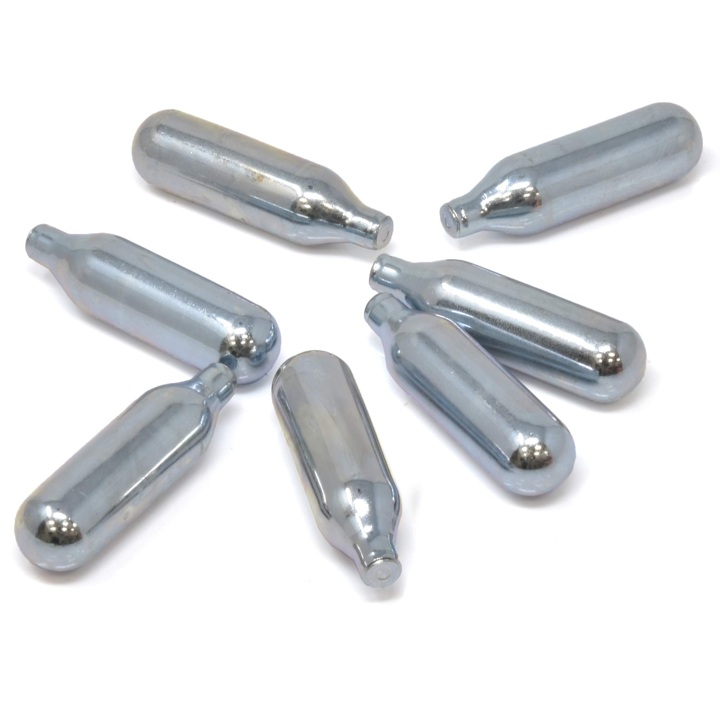 120 Leland Mr Fizz 8 Gram Soda Chargers - Premium CO2 Cartridges for Carbonating Drinks, Seltzer & Home Brewing - Perfect for Soda Makers, Sparkling Water & Cocktail Making