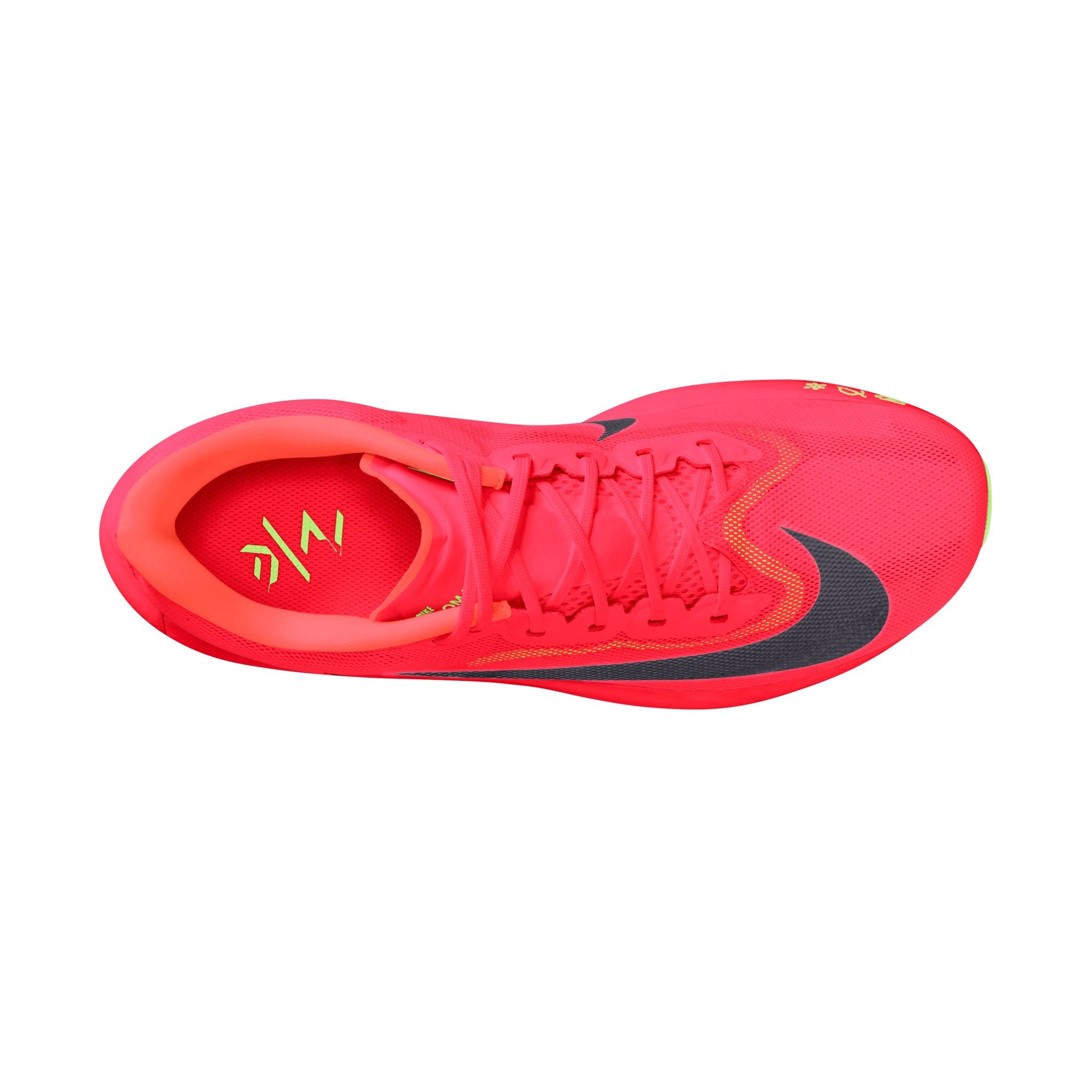 Nike Men's Zoom Fly 6 Running Shoes - Bright Crimson/Cave Purple Lime Blast | Lightweight Cushioned Sneakers for Marathon Training & Road Running