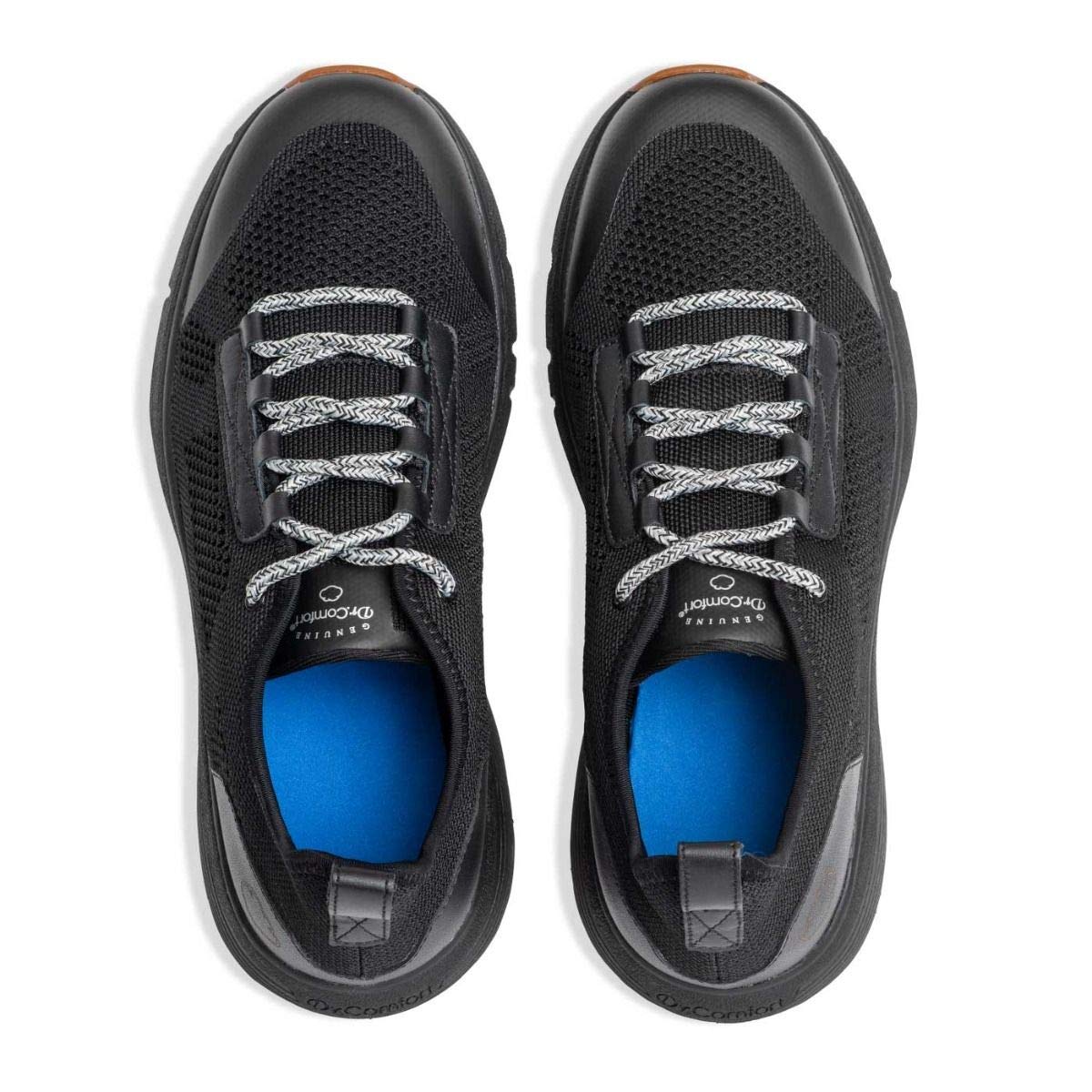 Dr. Comfort Jack Men's Athletic Shoes with Gel Inserts - Fashion Sneakers for Men with Laces & Durable Rubber Sole - Perfect for Walking, Running & Everyday Comfort