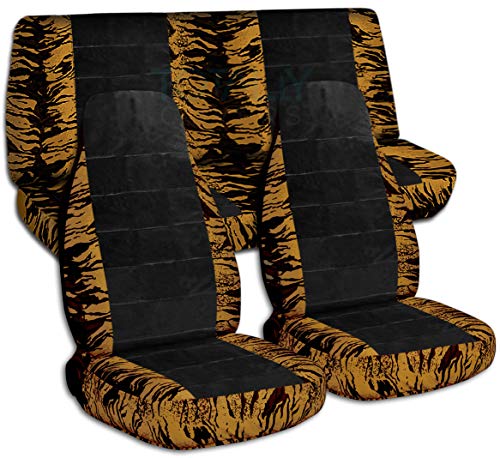 Brown Snow Tiger & Black
