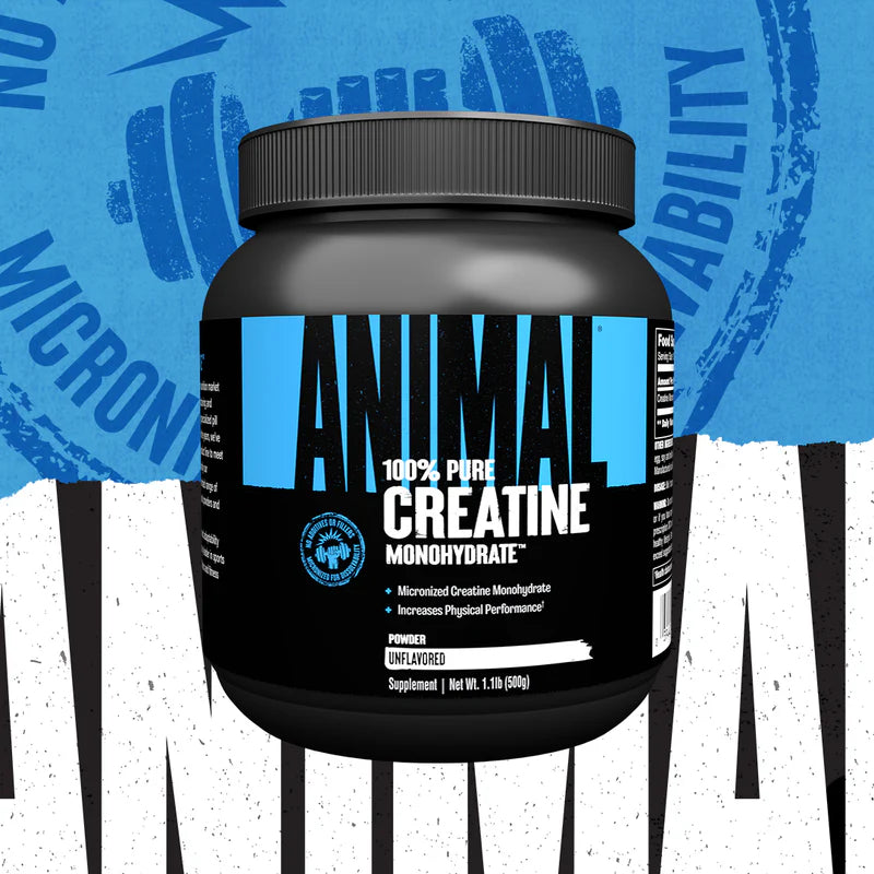 Premium Unflavored Creatine Monohydrate Powder 500g - Pure Muscle Building Supplement for Athletes & Bodybuilders - Pre/Post Workout Recovery, Strength Training & Fitness Performance