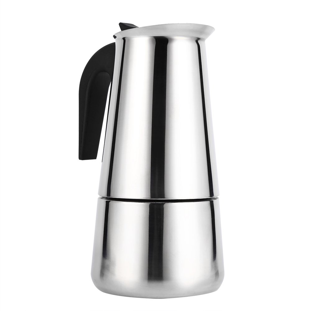 Estink Stovetop Espresso Maker - 450ml Stainless Steel Moka Pot for Gas & Electric Stoves - Perfect for Home Coffee Brewing