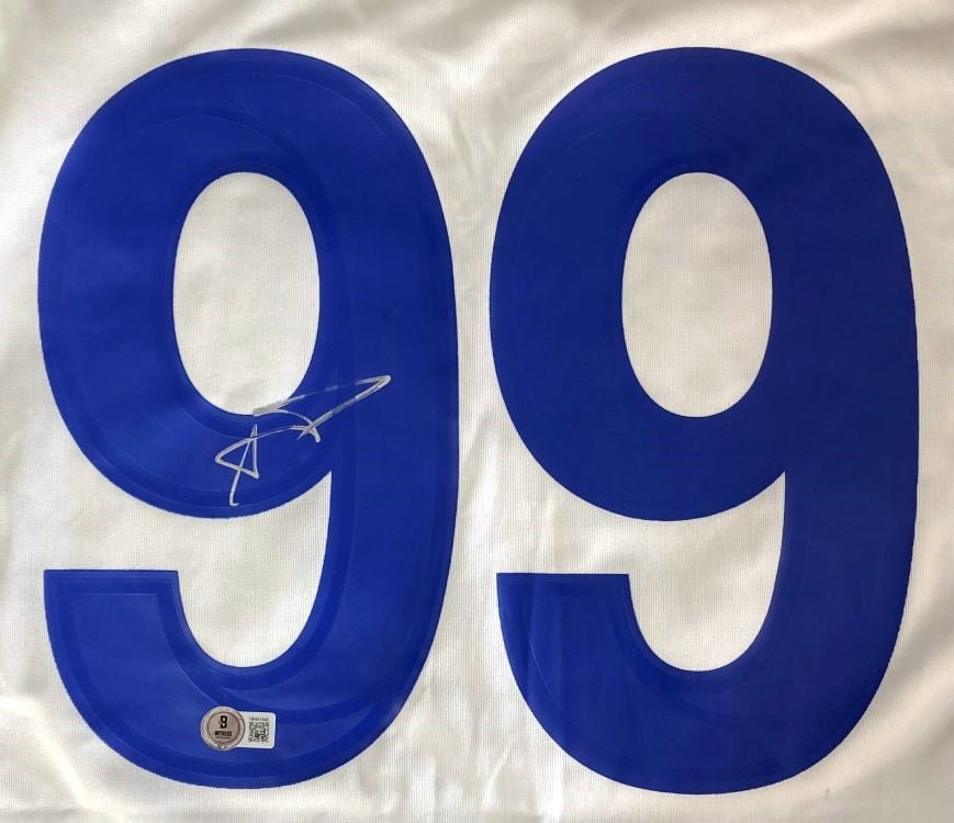 Aaron Donald Autographed Los Angeles Rams White Nike Game Jersey - Limited Edition with COA - Perfect for NFL Fans, Collectors & Sports Memorabilia Enthusiasts