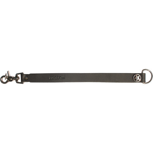 HoldFast Gear Camera Leash - Water Buffalo Leather Neck Strap for DSLR & Mirrorless Cameras - Secure & Comfortable Black Camera Strap for Photographers - Perfect for Travel, Wedding & Outdoor Photography