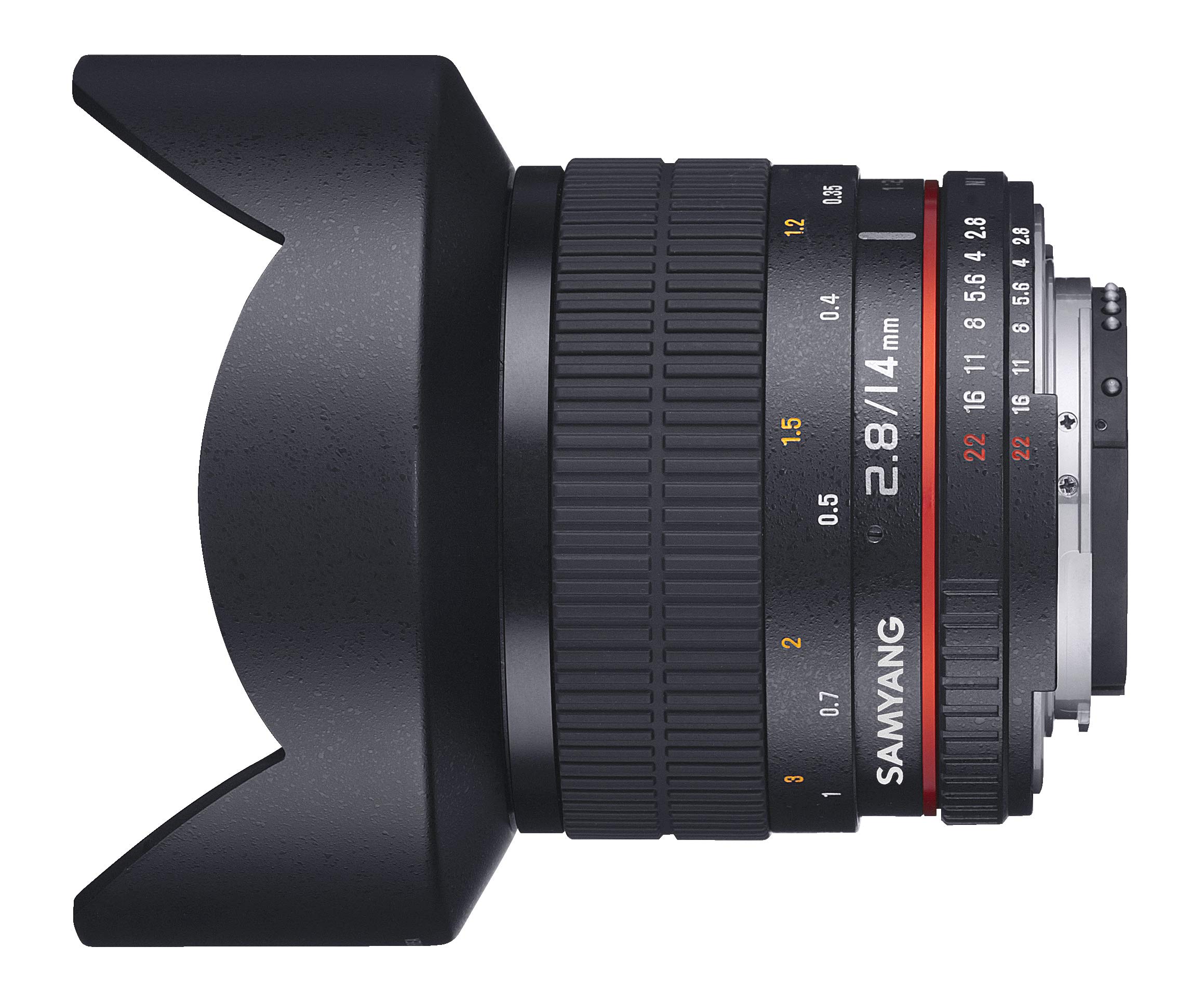 Samyang 14mm F2.8 Ultra Wide Angle Lens for Canon EF Mount - Full Frame Manual Focus Prime Lens with AE Chip (Black) - Perfect for Landscape, Architecture & Astrophotography Photography