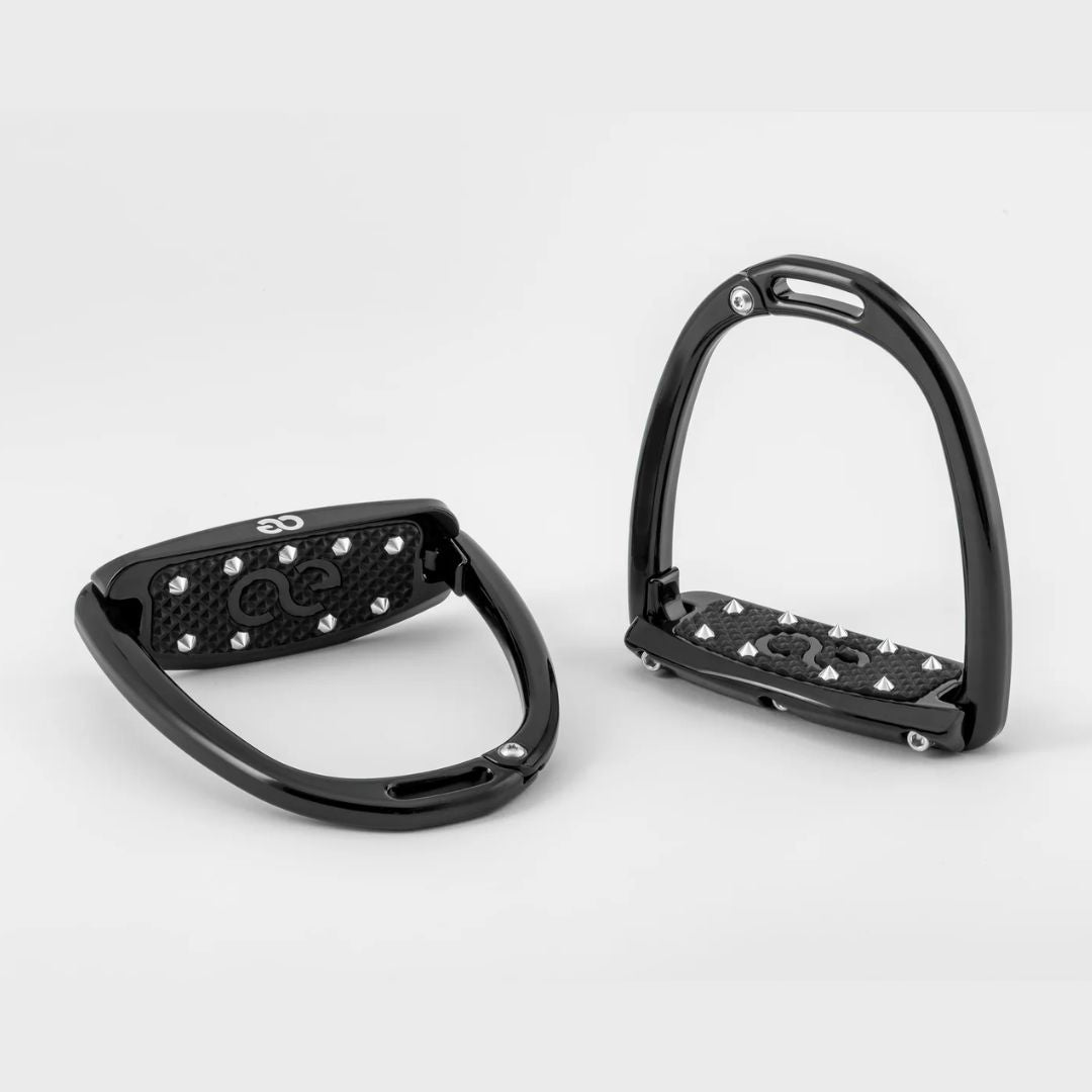 Equus Hunter Escape Junior Stirrups - Lightweight Safety Stirrups for Kids & Youth Horseback Riding - Perfect for Trail Riding, Lessons & Equestrian Training