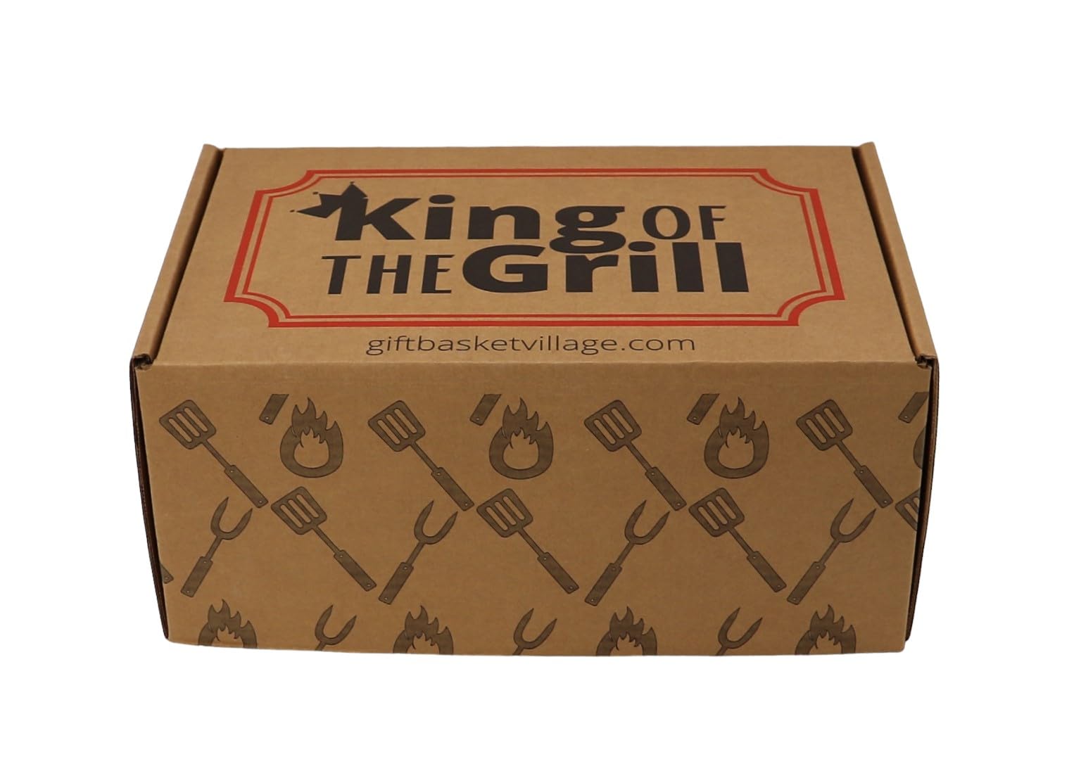 Premium King of The Grill Gift Box - BBQ Gift Basket for Men & Women - Perfect for Father's Day, Housewarming, and Outdoor Cooking Parties