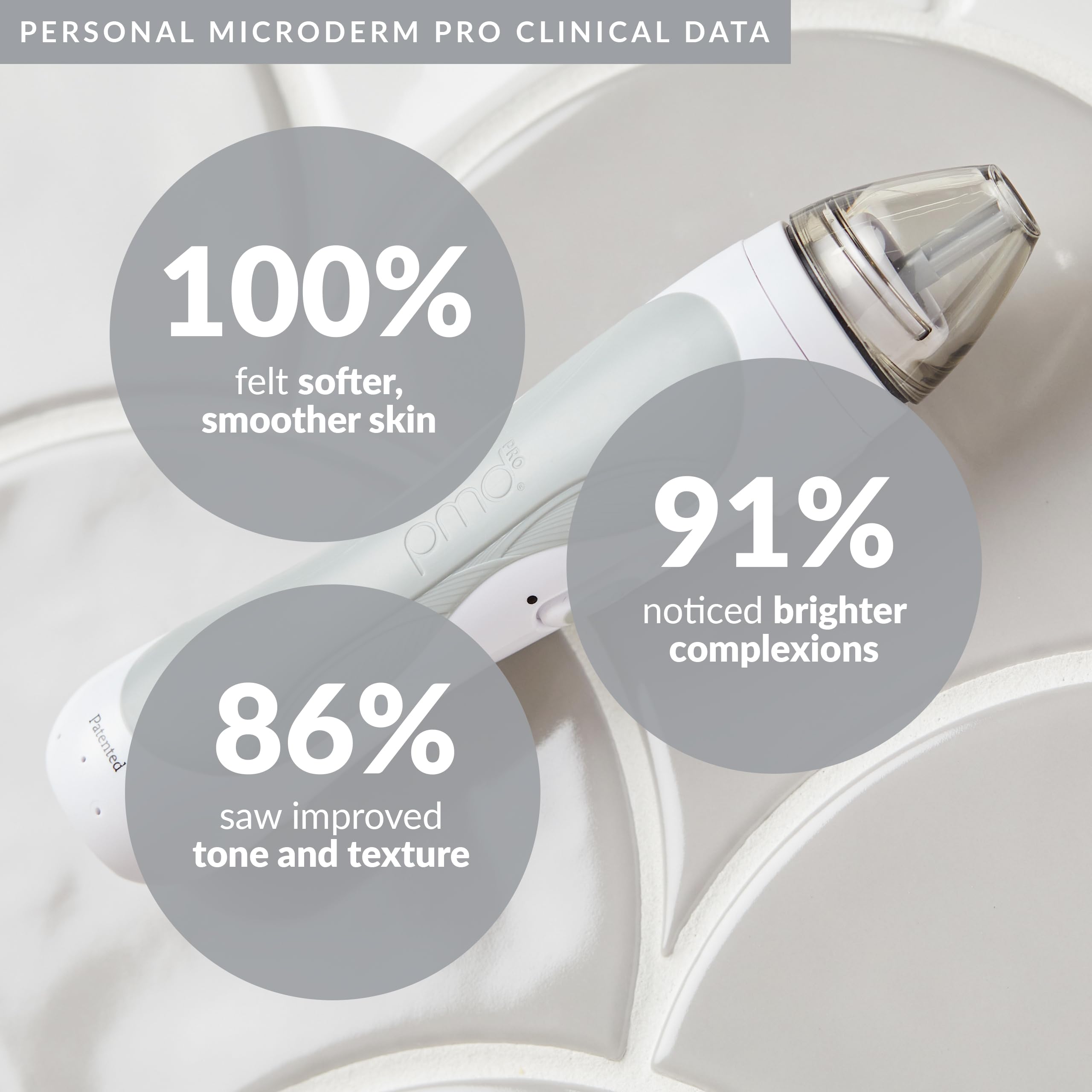 PMD Personal Microderm Pro - At-Home Microdermabrasion Machine Kit for Face & Body - Exfoliating Crystals & Vacuum Suction for Fresh, Radiant Skin - High/Low Speed Settings - Perfect for Anti-Aging, Acne Treatment & Skin Rejuvenation at Home