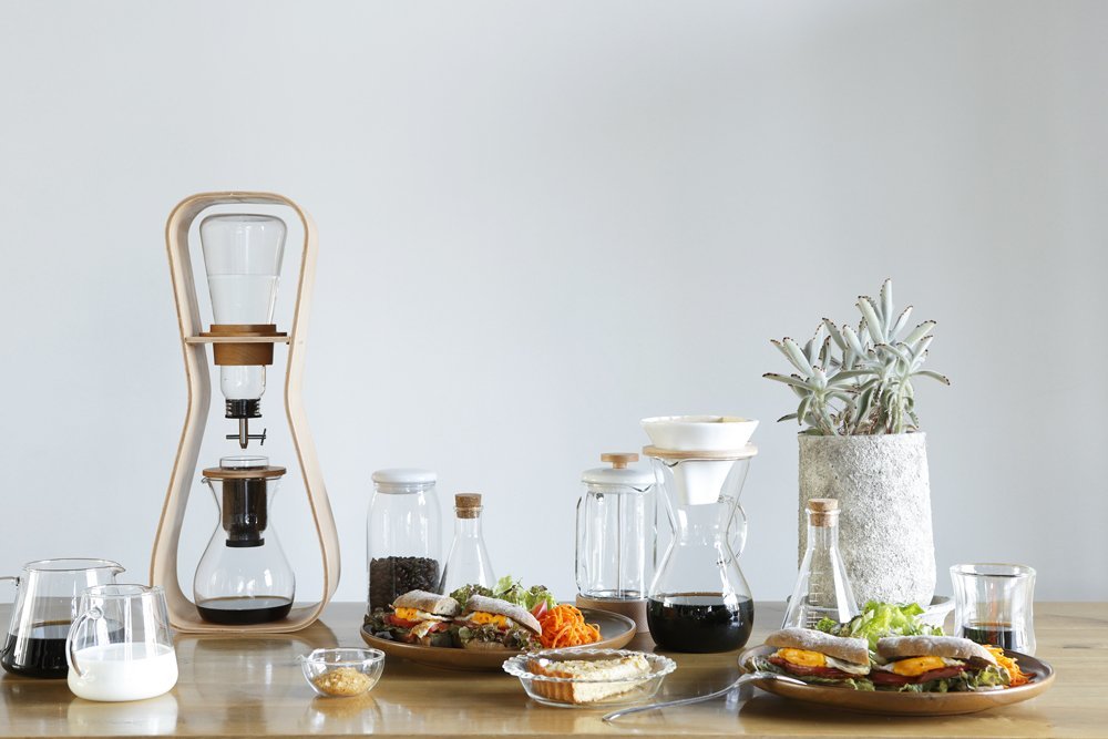 **Iwaki SNOWTOP Heat Resistant Glass Coffee Pot & Dripper Set – 13.5 fl oz (400 ml) – Perfect for Pour Over, Cold Brew & Iced Coffee – K9964-M**