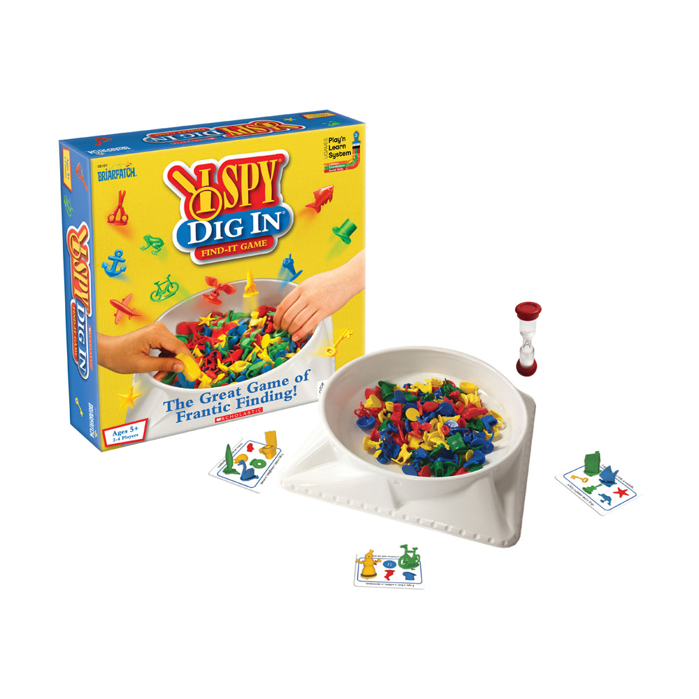Briarpatch I Spy Dig In Game - Fun Family Board Game for Kids Ages 4-8 | Exciting Search & Find Activity for Indoor Play, Parties & Travel