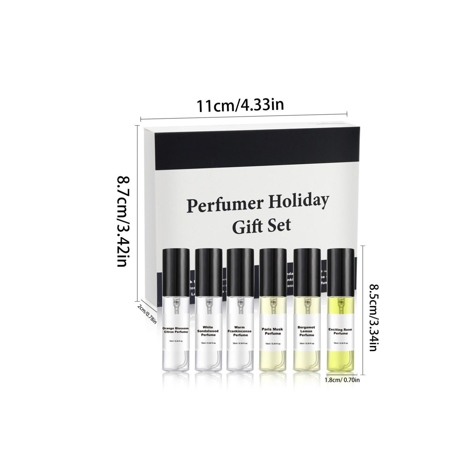 Women's Pheromone Perfume Set - Long Lasting Eau De Parfum for Women, Variety of Floral & Flavor Scents, Fragrance Sample Vials Bundle | Perfect for Date Nights, Special Occasions & Daily Wear
