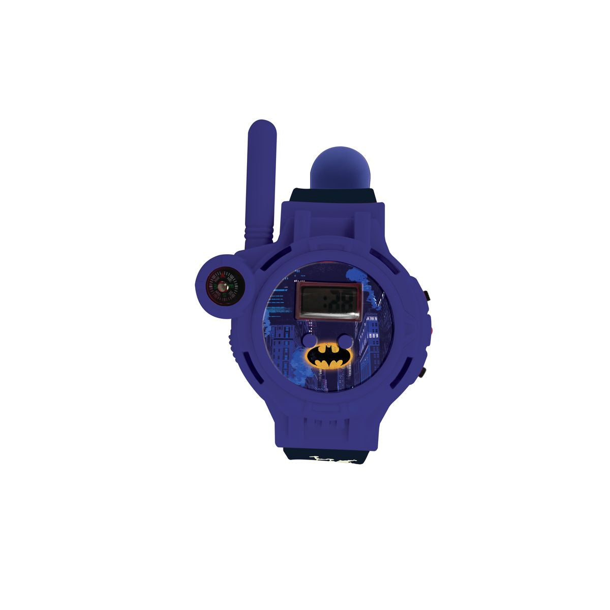 Batman Digital Watch with Walkie Talkie Function - 200m Range Communication - Perfect for Kids Outdoor Adventures, Camping & Emergency Use
