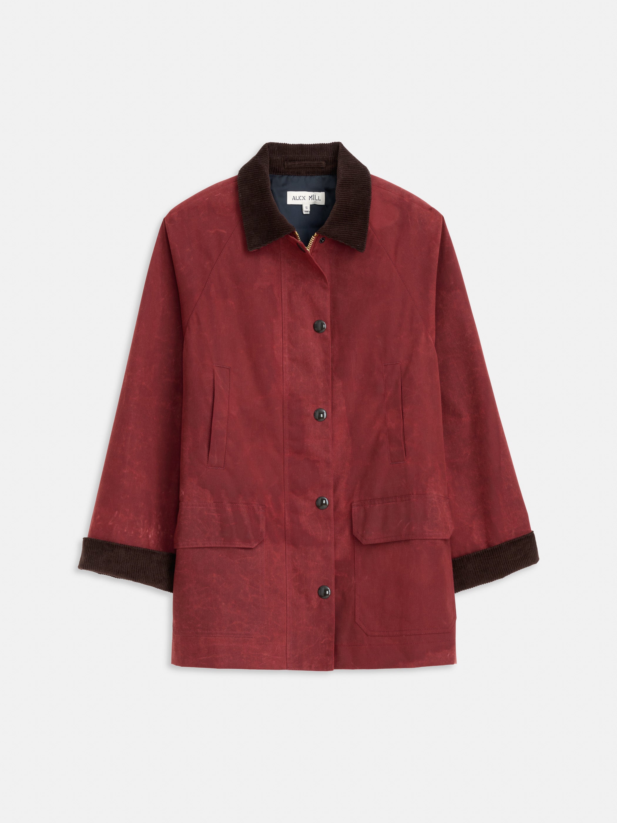 Chiltern Street Waxed Cotton Jacket - Waterproof & Stylish Outdoor Coat for Men & Women | Perfect for Hiking, Travel & Urban Fashion