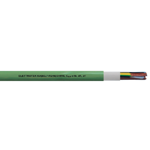 1 AWG 4C Bare Copper Unshielded Thermoplastic Halogen Free FG16(O)M16 0.6/1KV Low Voltage Cable - Perfect for Industrial Wiring, Power Distribution, and Electrical Installations