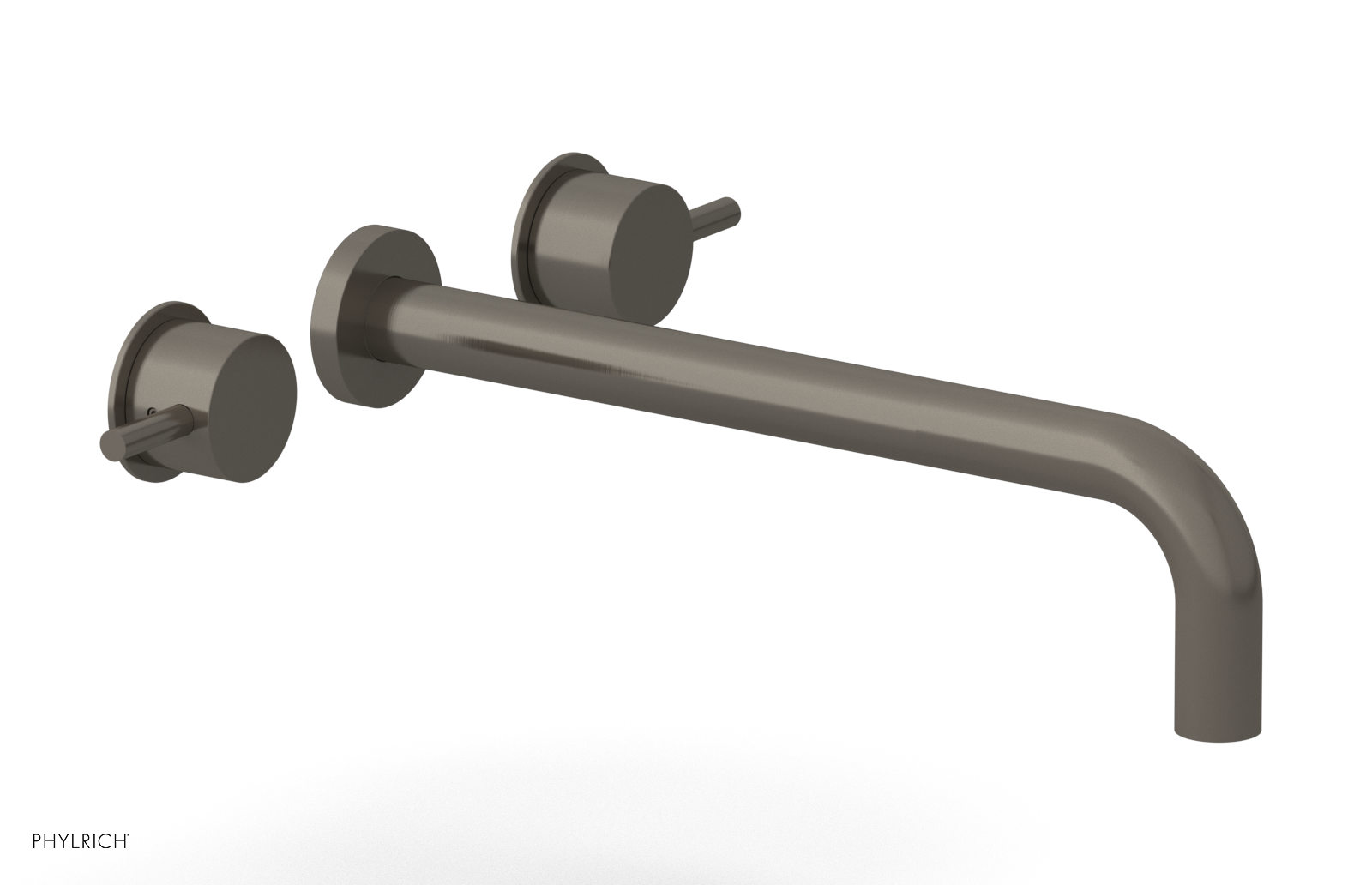 Basic II 12-Inch Wall Mount Tub Faucet Set with Lever Handles - 230 59 12 - Perfect for Bathroom Renovation & Modern Home Decor