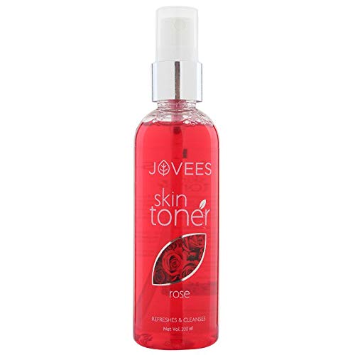Jovees Rose Skin Toner 200ml (Pack of 2) - Hydrating & Refreshing Facial Toner for Glowing Skin | Perfect for Daily Skincare Routine & After Makeup Removal