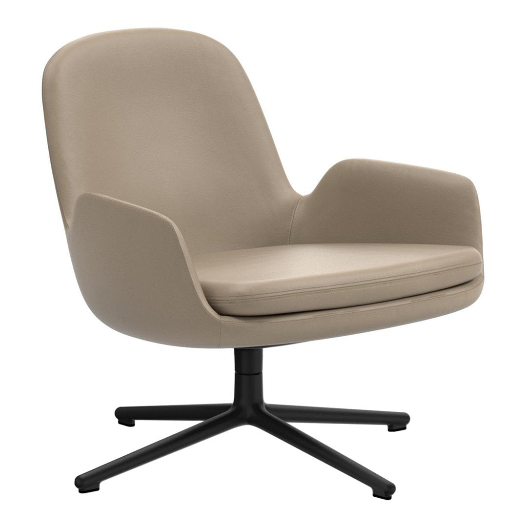 Era Lounge Chair - Modern Low Swivel Recliner for Living Room, Bedroom & Office - Comfortable Relaxation & Stylish Decor