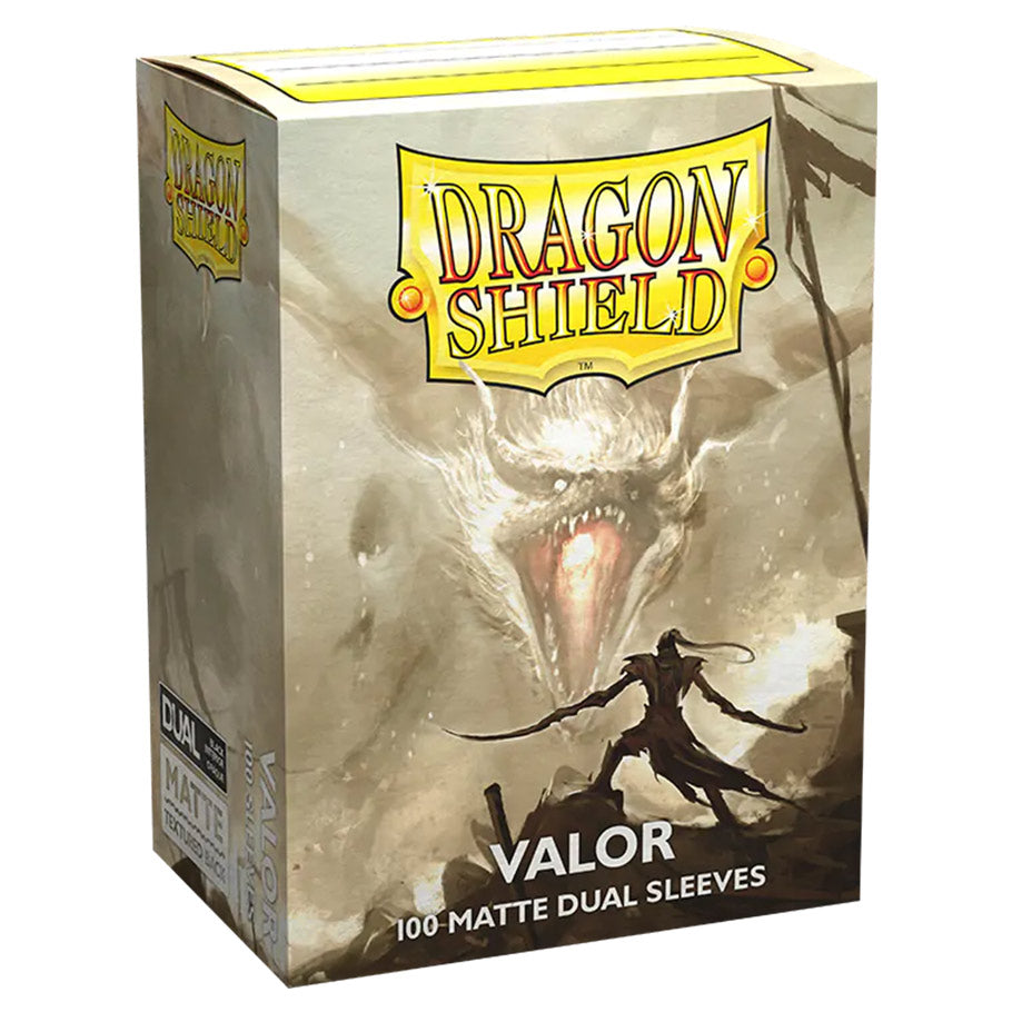 Dragon Shield Dual Matte Valor Sleeves - Premium Matte Finish Trading Card Protectors for MTG, Pokemon, Yu-Gi-Oh - Perfect for Card Game Tournaments & Collectors