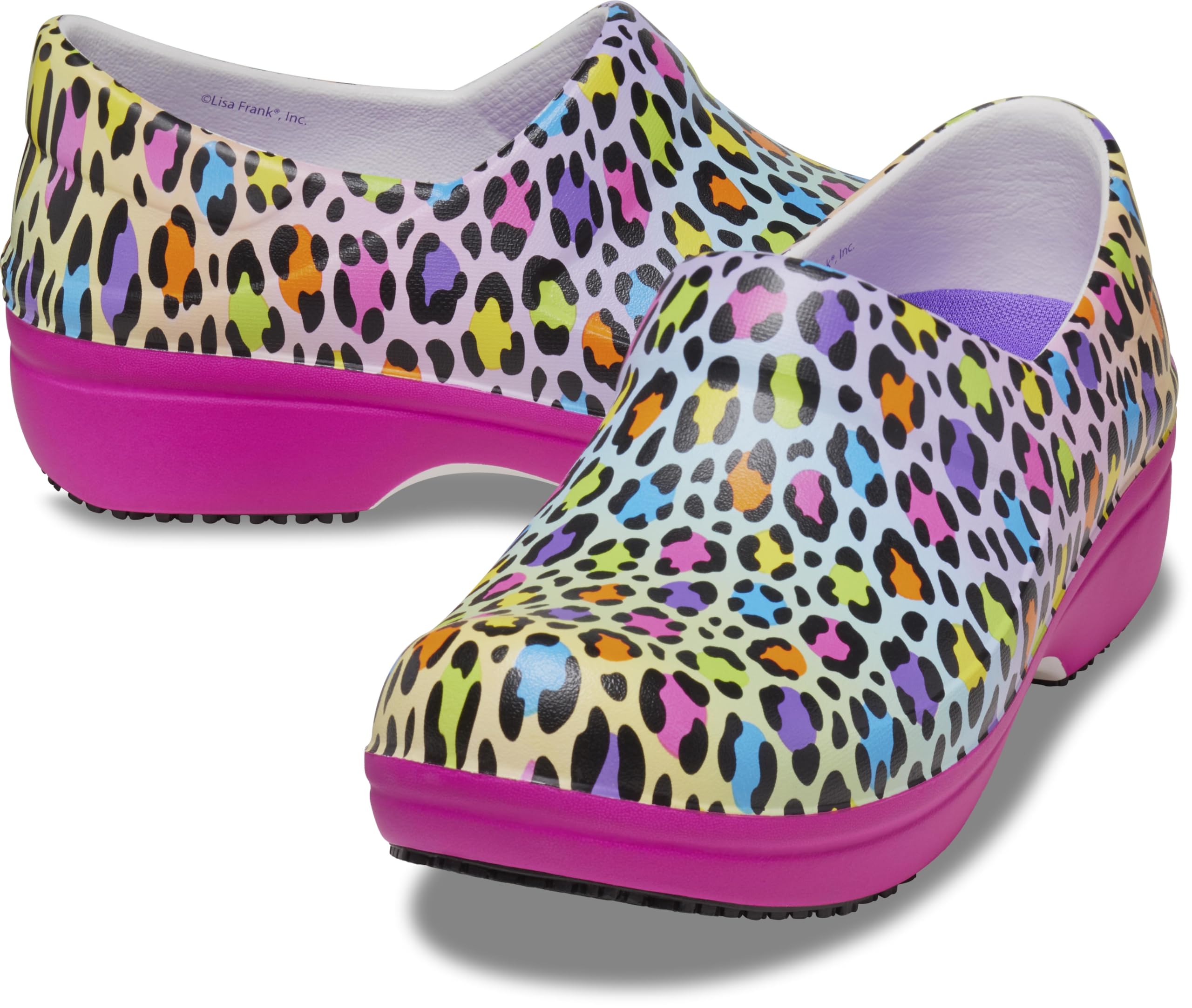Crocs Women's Neria Pro II Slip-Resistant Work Clogs - Comfortable Non-Slip Nursing Shoes for Healthcare Workers & Food Service Professionals