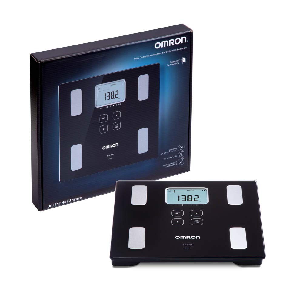 OMRON Body Composition Monitor & Scale – Digital Smart Scale for Weight, BMI, Visceral Fat, Skeletal Muscle Mass Tracking – Sync with OMRON App for Unlimited Data Storage – Perfect for Home Gym, Fitness Tracking & Health Monitoring