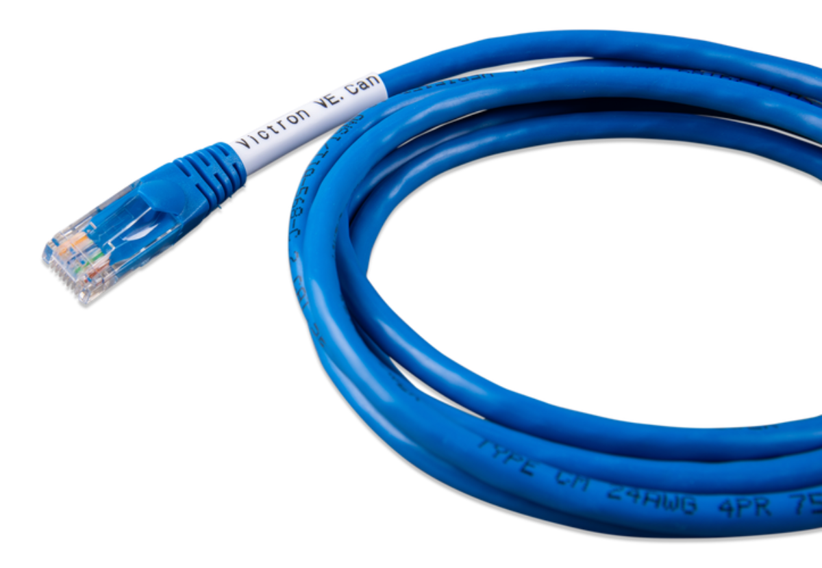 Victron Energy VE.Can to CAN Bus BMS Type B Cable 5m - High-Performance Battery Management System Cable for Solar Power & Marine Applications