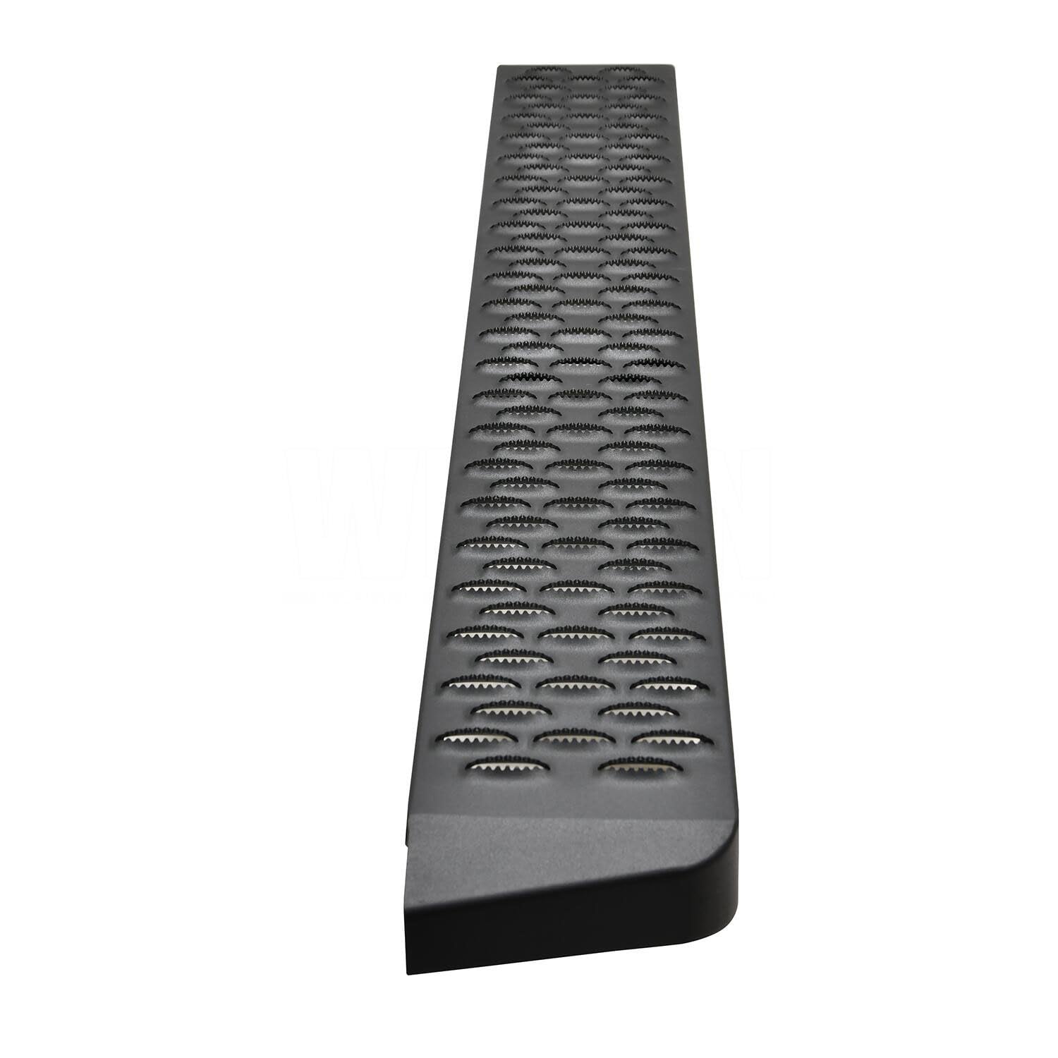 Westin 27-81015 Textured Black Running Boards - Fits 2003-2024 Chevy Express/GMC Savana 1500/2500/3500 & 2015-2024 Ford Transit Van 150/250/350 (Passenger Sliding Door or Rear) - Durable Side Steps for Easy Entry & Exit