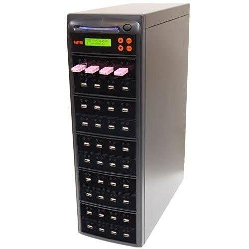 Systor 1-39 Port USB Flash Drive Duplicator & Sanitizer - High-Speed USB Stick Copier for Data Backup, File Transfer, and Bulk USB Erasing - Perfect for Offices, Schools, and IT Professionals