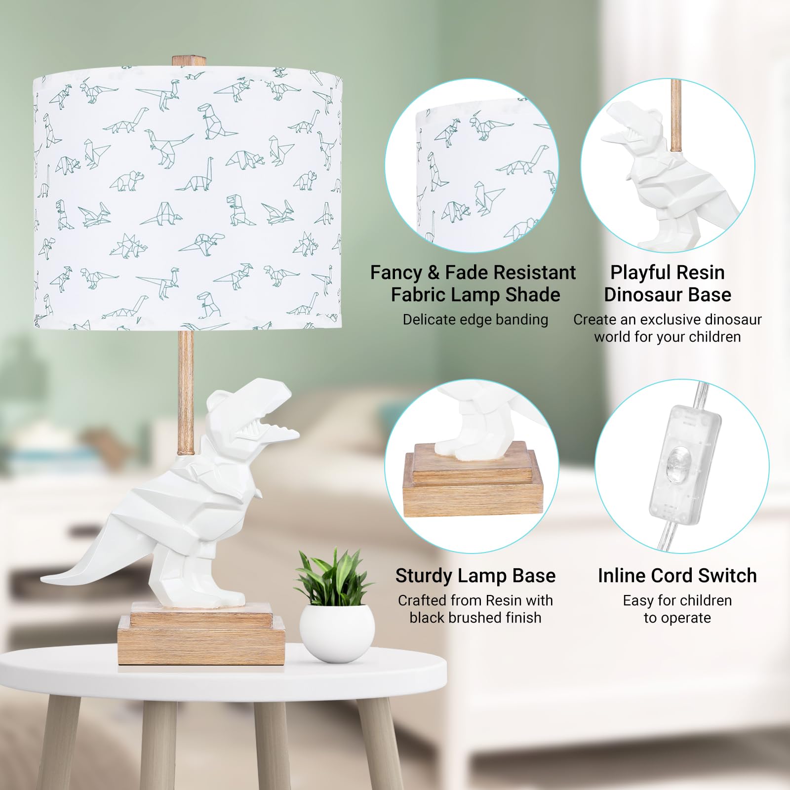 Dinosaur Table Lamp for Kids - 23