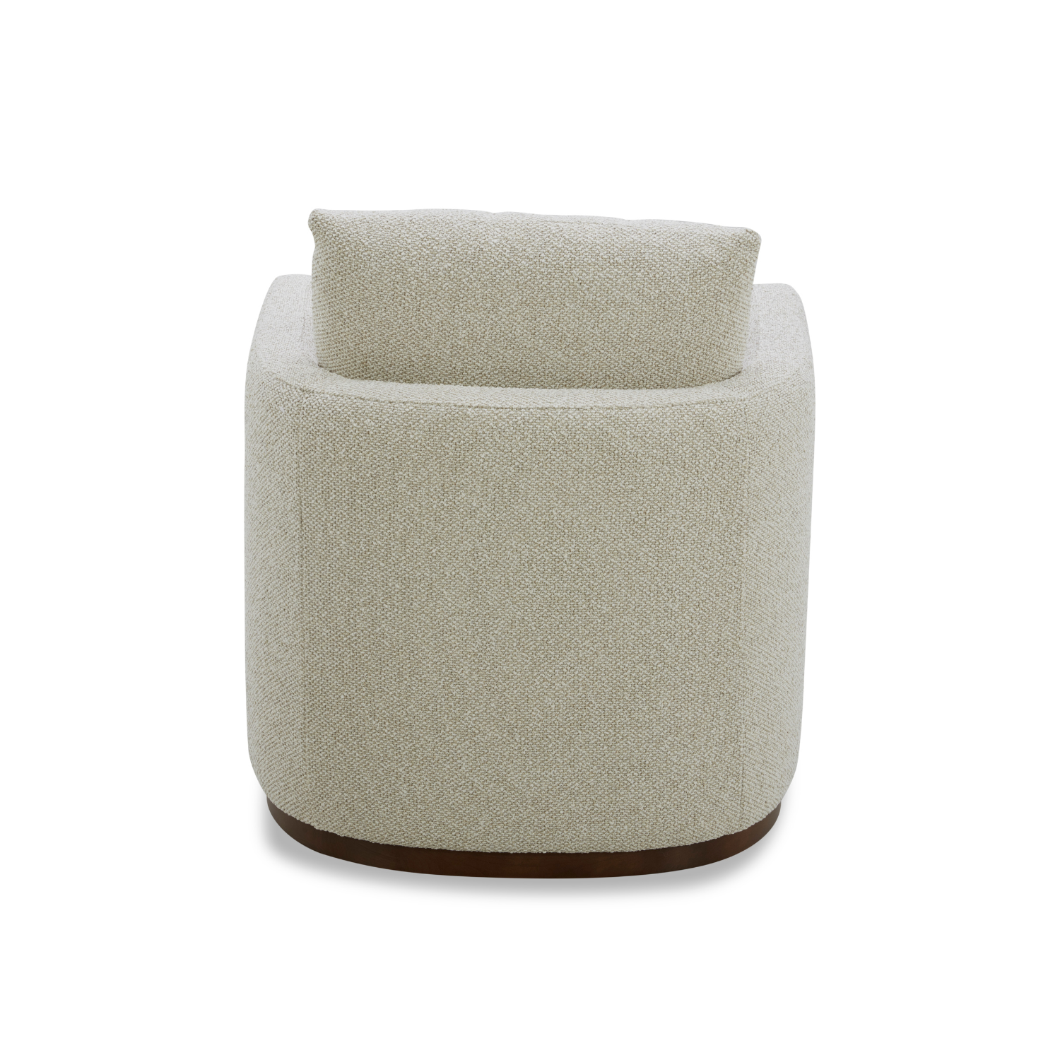 Bellwood Swivel Lounge Chair - 360° Rotating Modern Accent Chair with Tasmin Linen Upholstery for Living Room, Bedroom & Office Comfort