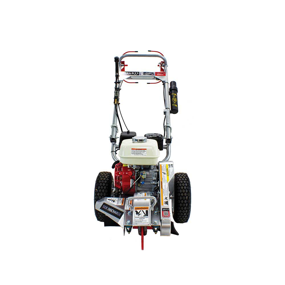 Dosko 200 6HC Mini Stump Grinder with Honda GX200 Gas Engine - 6 HP Power, 9 5/8 x 3/8 Cutter, Direct Drive & Noram Clutch - Perfect for Yard Cleanup, Landscaping & Tree Removal