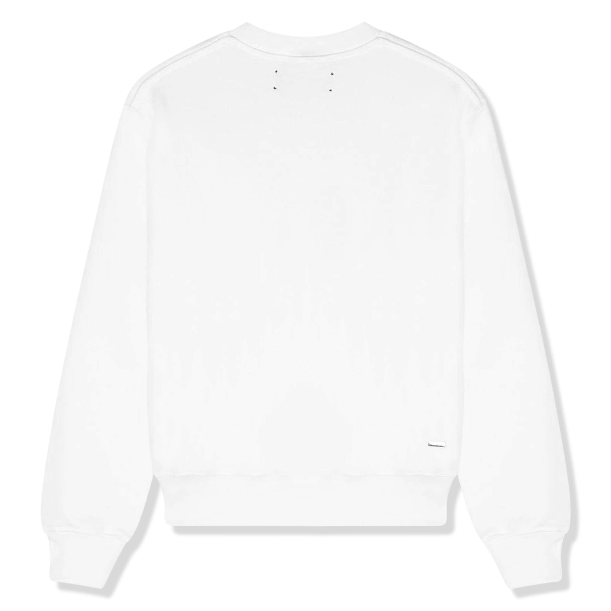 Amiri Kids MA Core Logo White Sweatshirt - Stylish Cotton Pullover for Boys & Girls - Perfect for School, Casual Wear & Family Outings