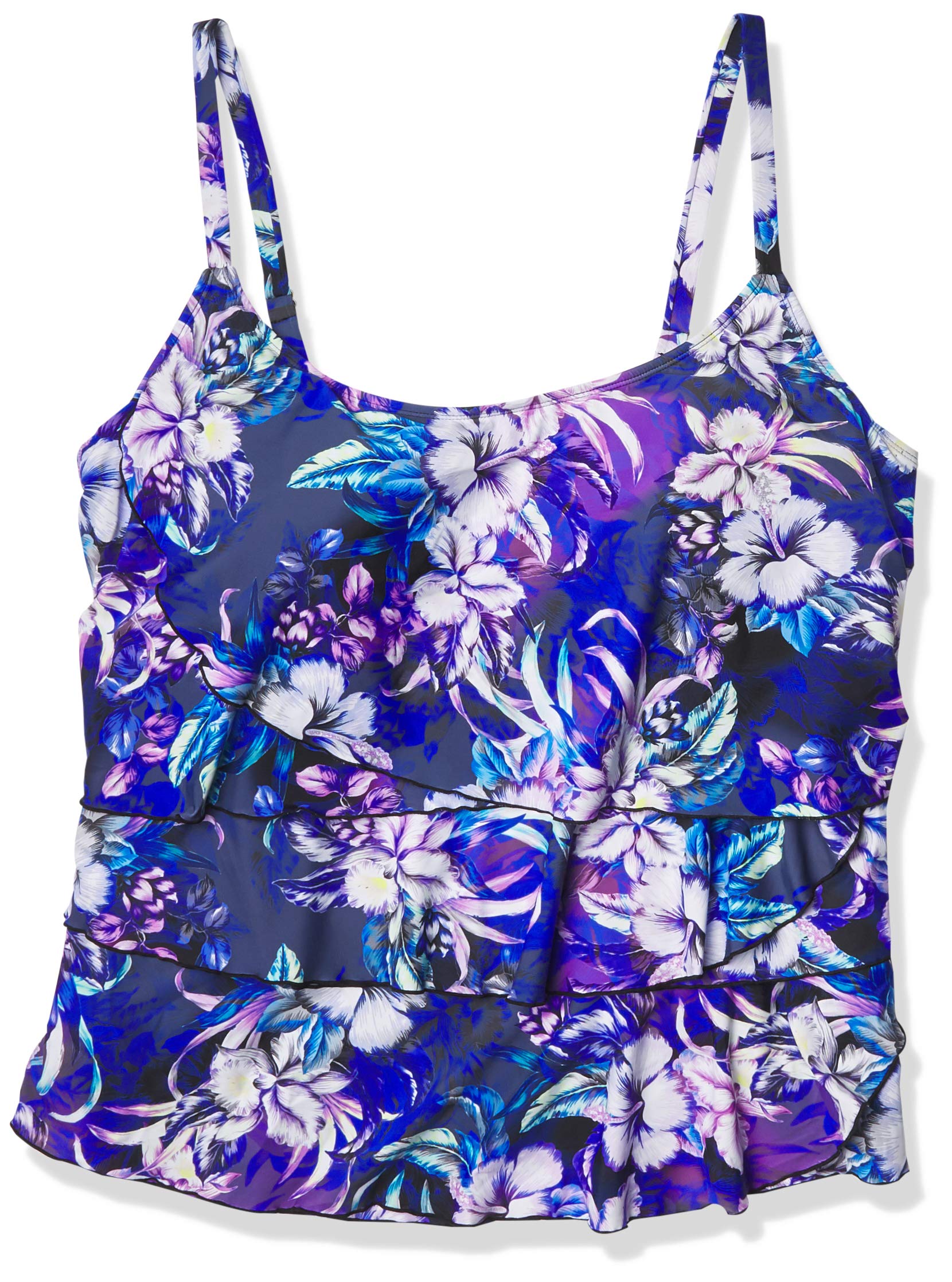 Fleet Street Ltd. Women's Swimwear Tankini Top - Stylish & Comfortable Swim Tankini for Women - Perfect for Beach, Pool & Summer Vacations