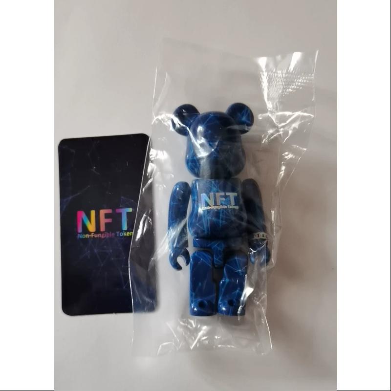 Bearbrick Series 43 SUPER Secret NFT 100% Collectible Figure - Rare Limited Edition Vinyl Art Toy for Display & Investment | Perfect for Anime Fans, Crypto Enthusiasts & Home Decor