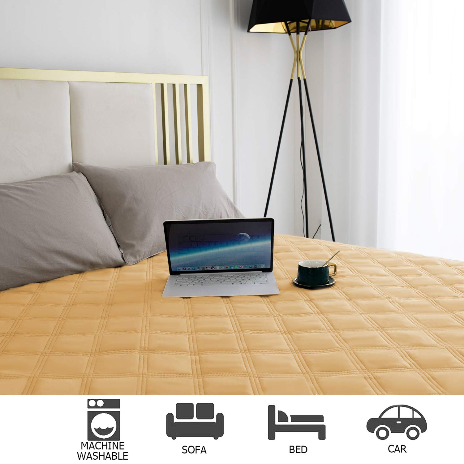 Ameritex Waterproof Dog Bed Cover - Non-Slip Pet Blanket for Furniture Protection, Couch & Sofa - Ideal for Indoor Use, Travel & Pet Lounging