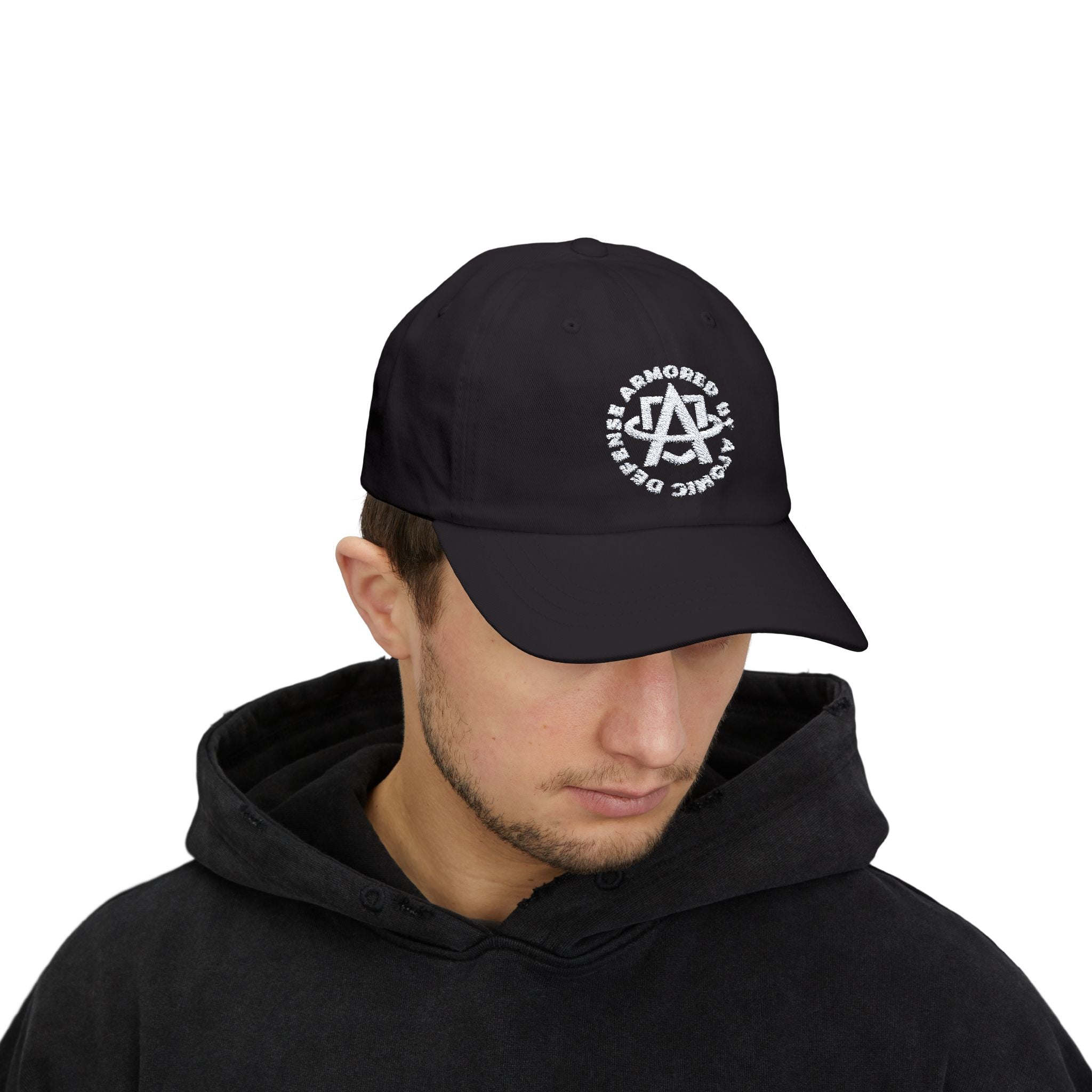 Atomic Defense Classic Dad Cap - Adjustable Cotton Baseball Hat for Men & Women - Perfect for Outdoor Activities, Sports & Casual Wear