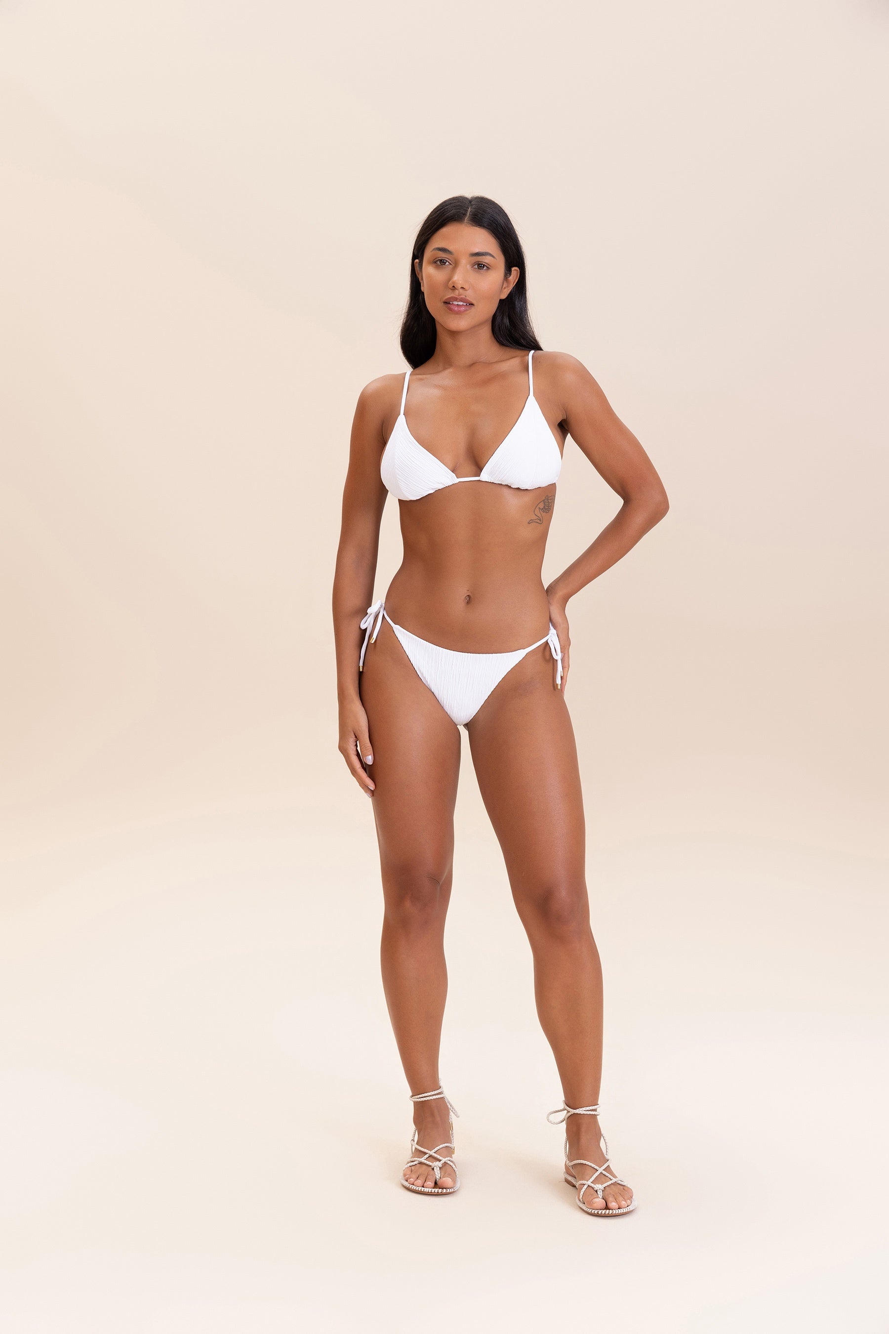 Women's Curl Maxi Triangle Bikini Top - Sexy Swimwear for Beach & Pool - Perfect for Summer Vacations, Tropical Getaways and Water Sports