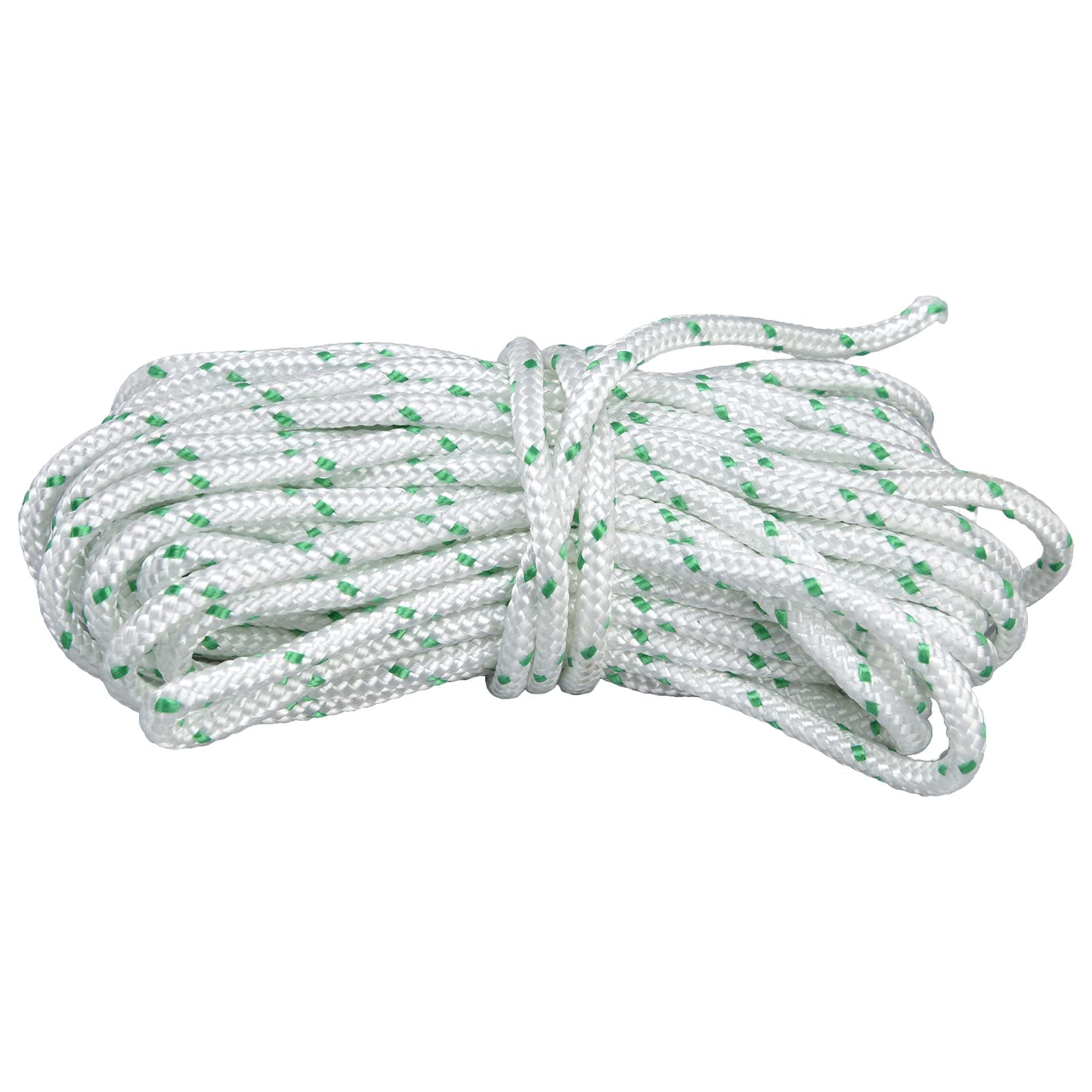 Durable Nylon Recoil Starter Rope - Easy Replacement Pull Cord for Lawn Mowers, Brush Cutters, Chainsaws & Generators | Portable & Foldable Design for Outdoor Power Equipment Maintenance