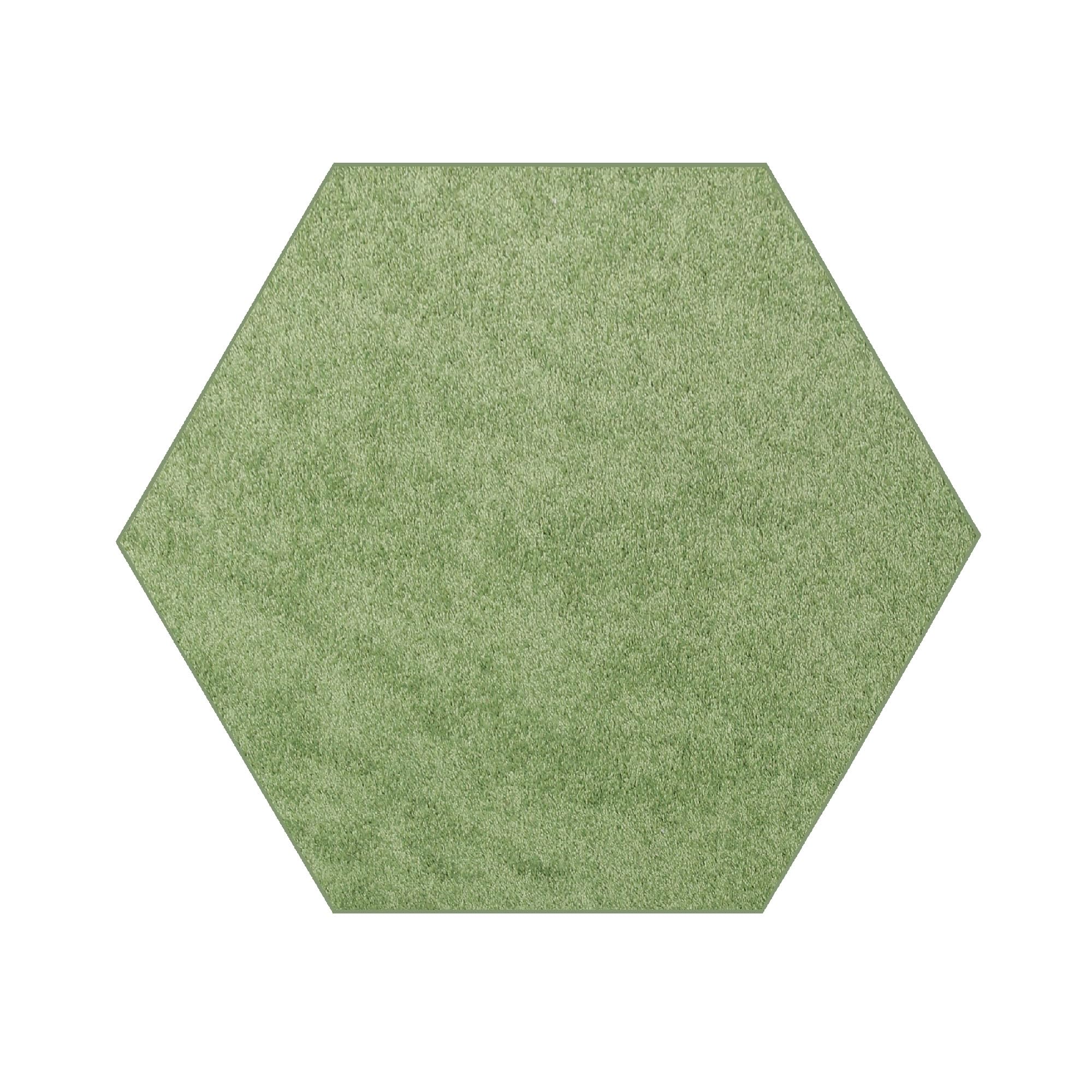 Galaxy Way Kids Favorite Area Rugs - 5' Hexagon Lime Green Indoor Carpet | Stain Resistant & Durable | Perfect for Living Room, Bedroom, Nursery, Playroom | Pet & Child Safe Non-Slip Rug | Made in USA | Great for Home Decor, Birthday Gifts & Wedding Presents
