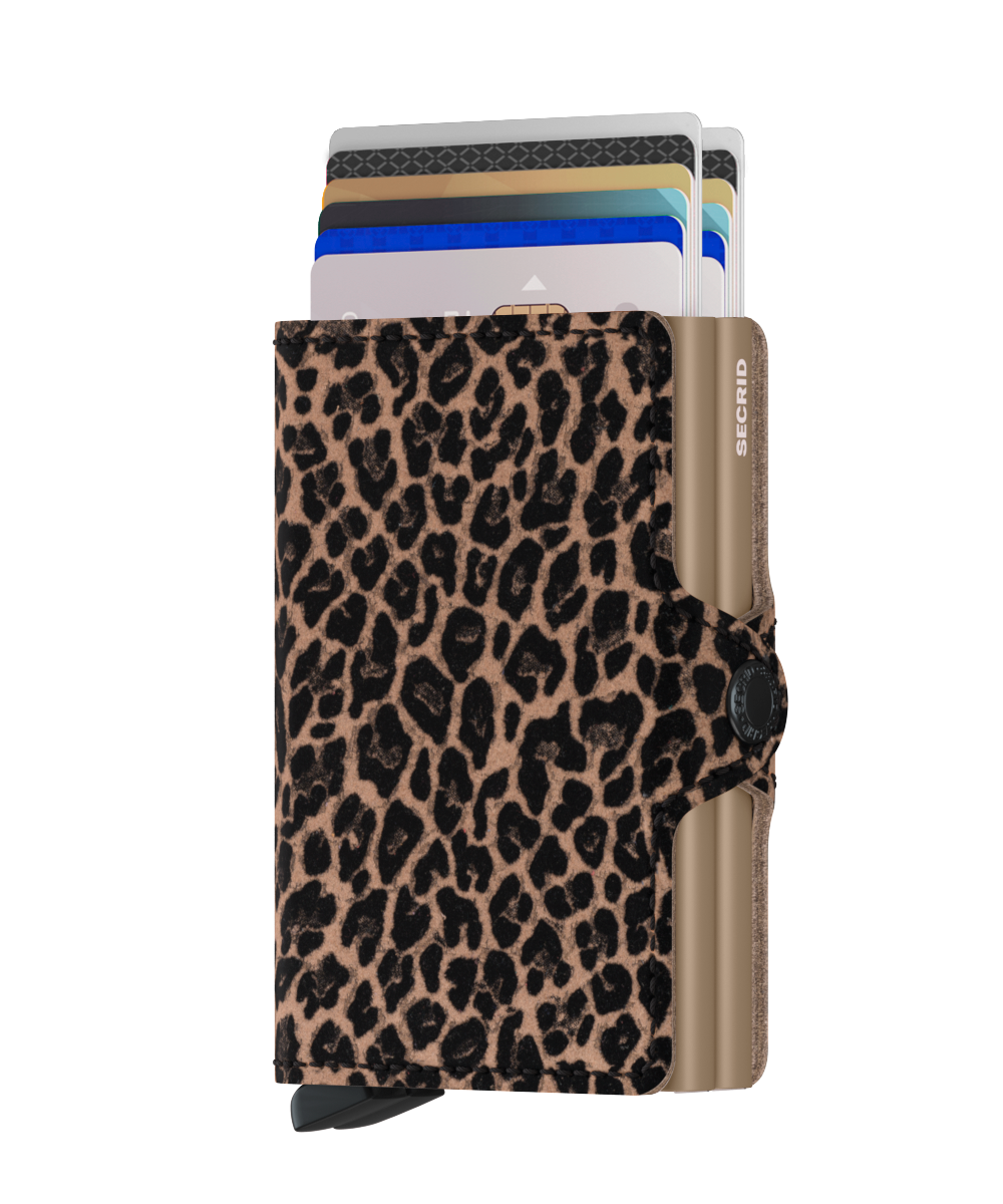 SECRID Twinwallet Leo - Premium RFID Blocking Leather Wallet for Men & Women | Slim Bifold Design with Card Holder | Perfect for Travel, Business & Everyday Use