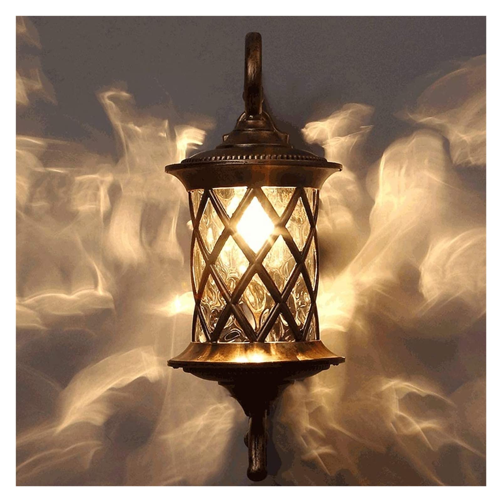 Waterproof Outdoor Wall Sconce - Porch Lamp with Rustproof Design, European Style Exterior Light Fixture for Garden, Villa, Park & Courtyard | Perfect for Night Lighting, Pathway Illumination & Architectural Accents