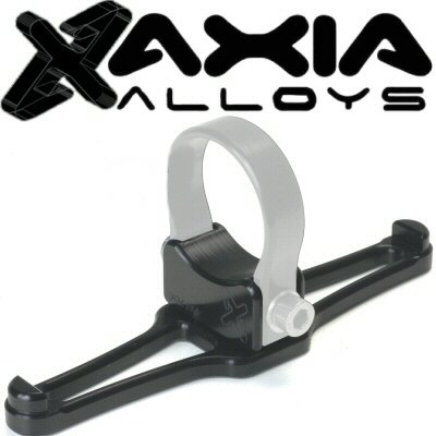 Black Anodized Dual Headset Helmet Goggle Hanger for Dune Buggy Sand Rail & Polaris RZR 1000XP - Perfect for Off-Road Gear Organization in Garage or Workshop