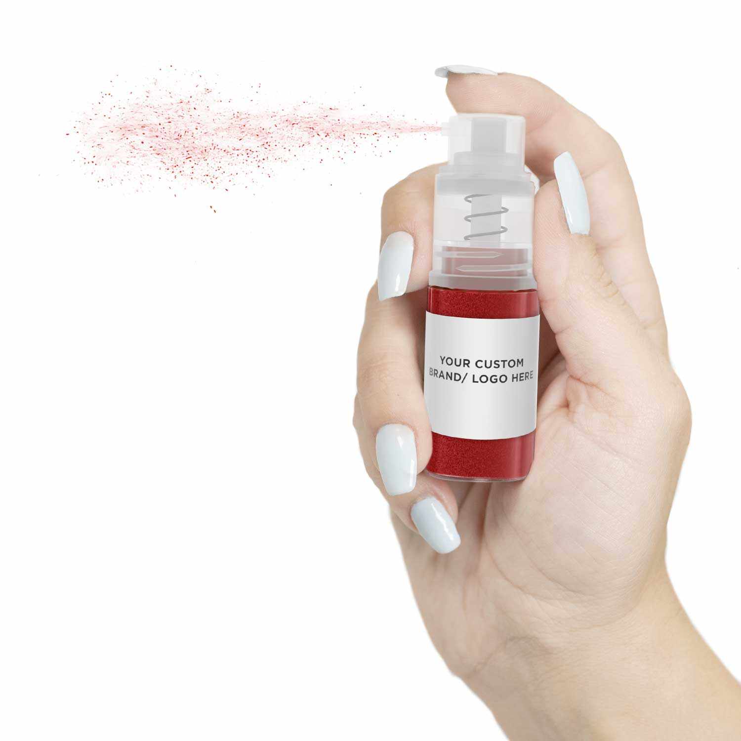 Premium Classic Red Tinker Dust® Glitter - 4g with Spray Pump for DIY Crafts, Cosmetics & Nail Art | Private Label Glitter for Professional Makeup Artists & Crafters