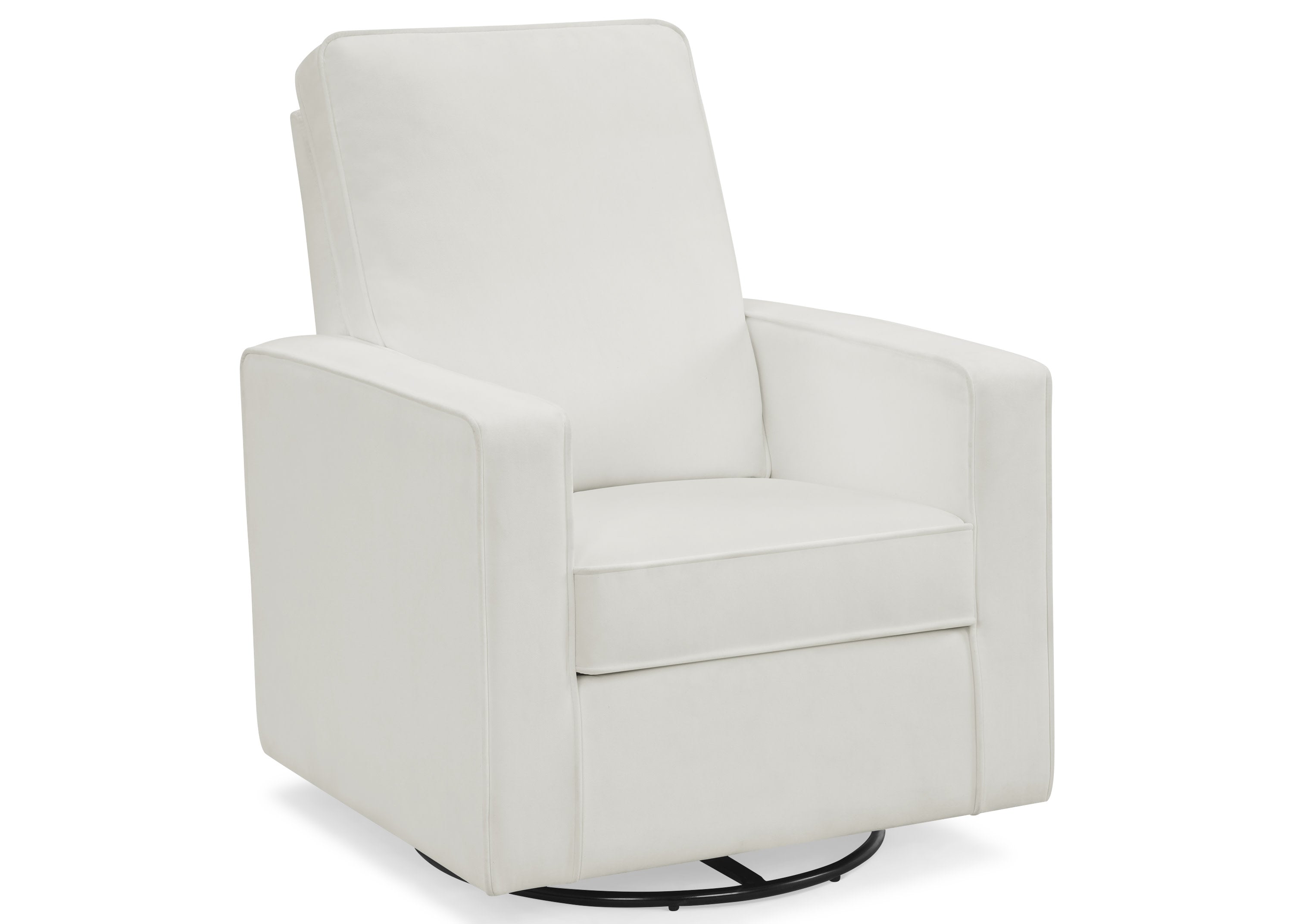 Skye Nursery Glider Swivel Chair with LiveSmart Fabric - Comfortable Rocking Recliner for Breastfeeding, Baby Room & Nursery Decor - Perfect for Nursing Mothers & Newborn Care