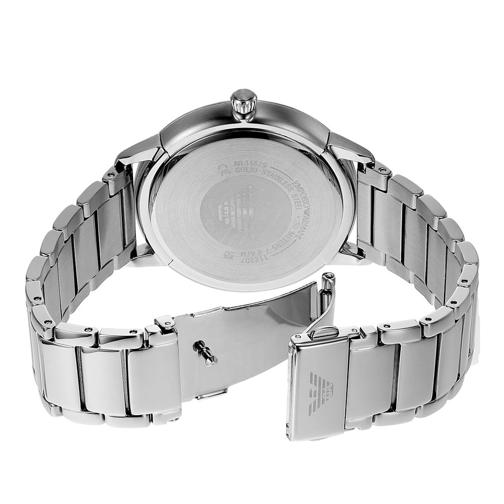 Emporio Armani AR11575 Ruggero Men's Luxury Watch - Stylish Chronograph for Business, Formal & Casual Wear