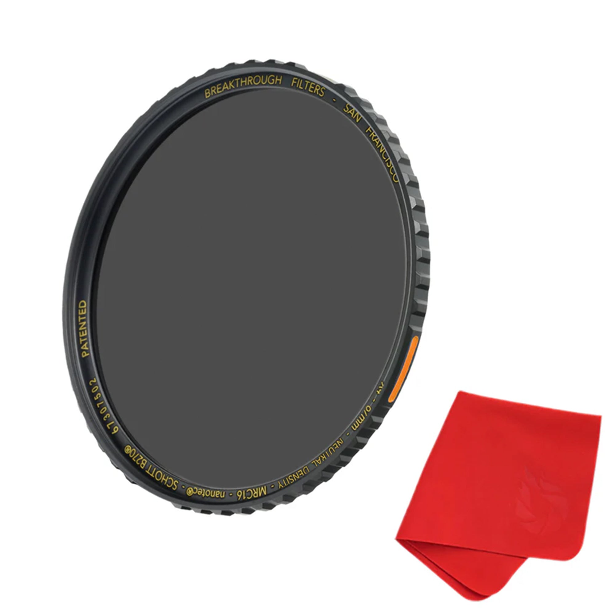 Breakthrough Photography 67mm X4 Solid ND Filter - 0.9 Density (3 Stops) for Landscape, Long Exposure & Outdoor Photography